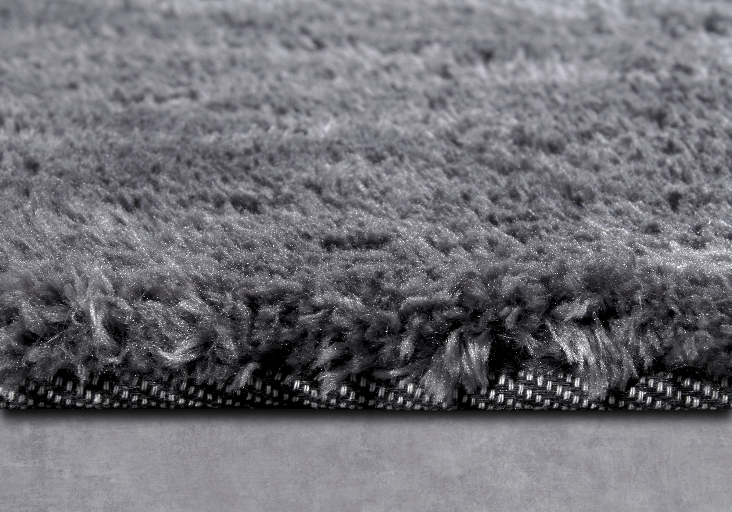 HANSE Home Hochflor-Teppich »Olaf«, rechteckig, 38 mm Höhe, Langflor, Shaggy, einfarbig, flauschig, weich, glänzend, modern, uni