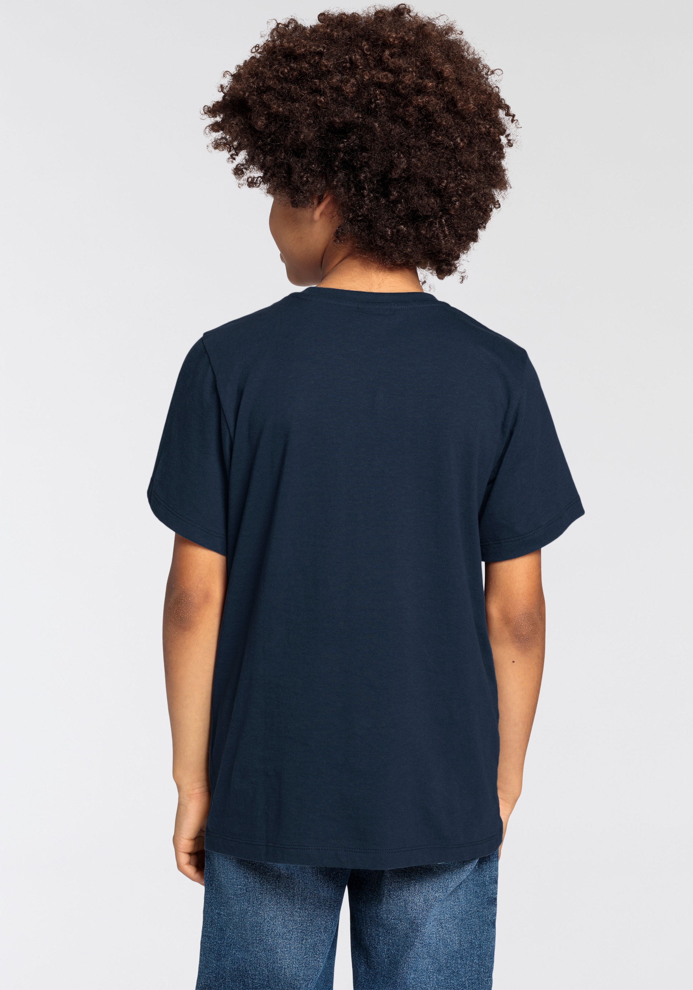 KIDSWORLD T-Shirt »Sprücheshirt: CHECK DAS DIGGA«, Kurzarm, Basic-Passform, bedruckt, Rundhalsausschnitt
