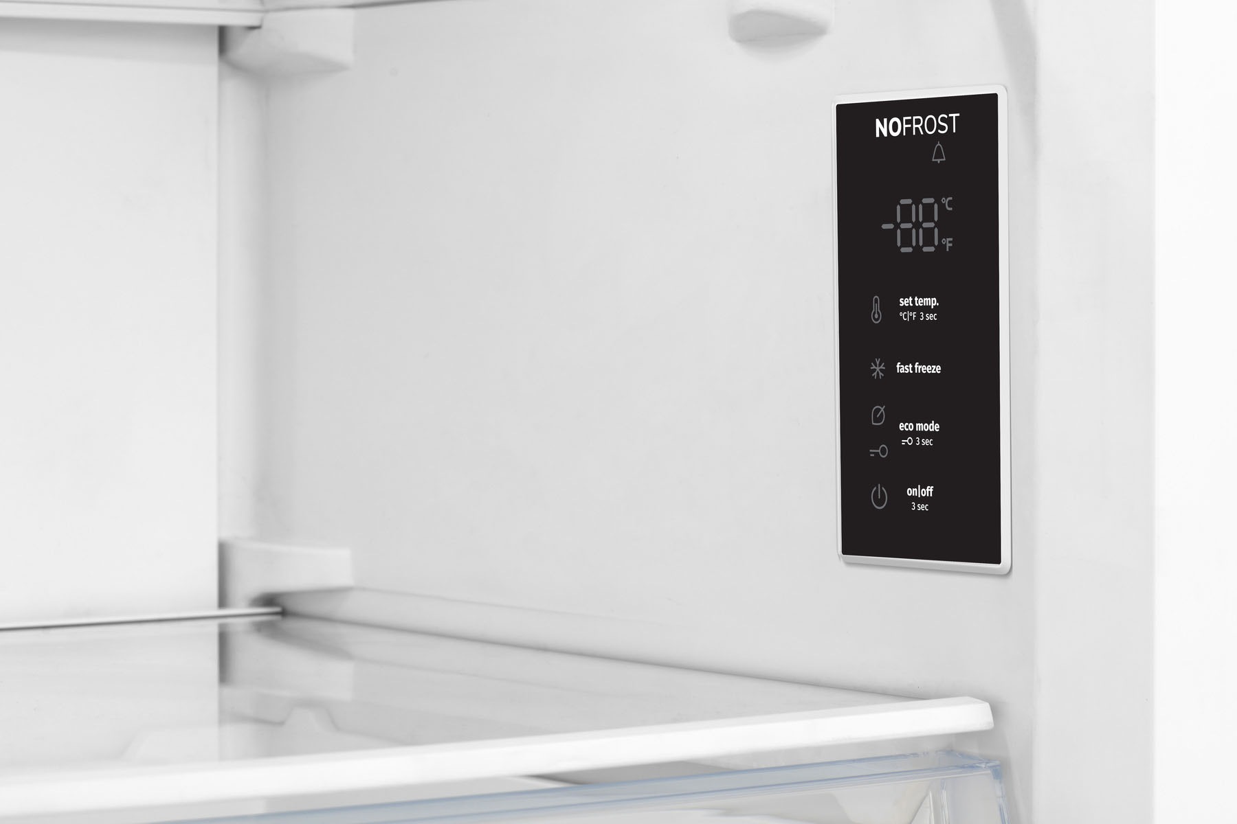 Hisense Gefrierschrank »FF3N229NEIC« 172 cm hoch 59,5 cm breit LED Display