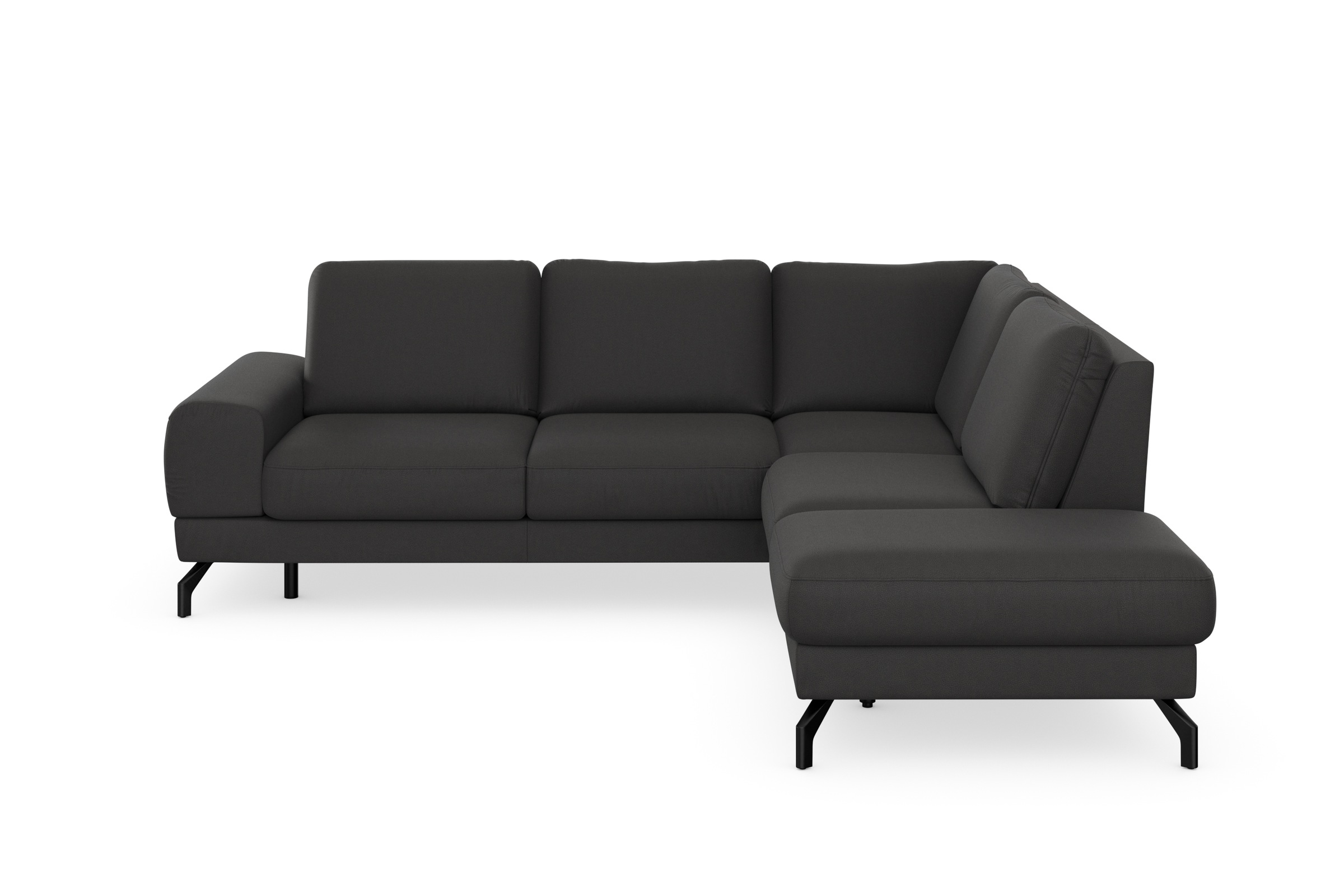sit&more Ecksofa »Cinturo L-Form«, inklusive Sitztiefenverstellung und Federkern, Sitzhöhe 45 cm