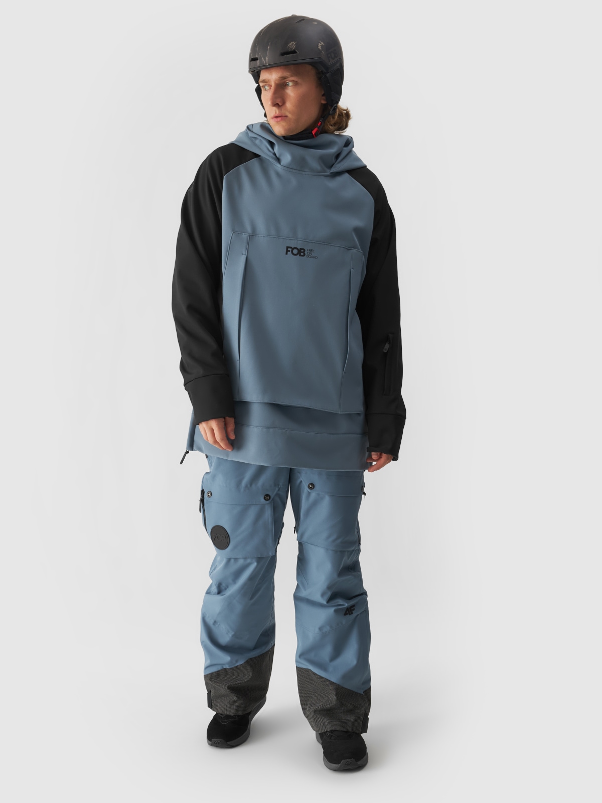 4F Snowboardjacke, mit Kapuze