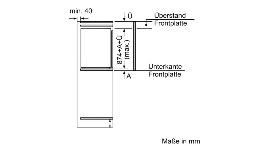 NEFF Einbaukühlschrank N 30 »KI2221SE0«, Fresh Safe: Schublade für flexible Lagerung von Obst & Gemüse