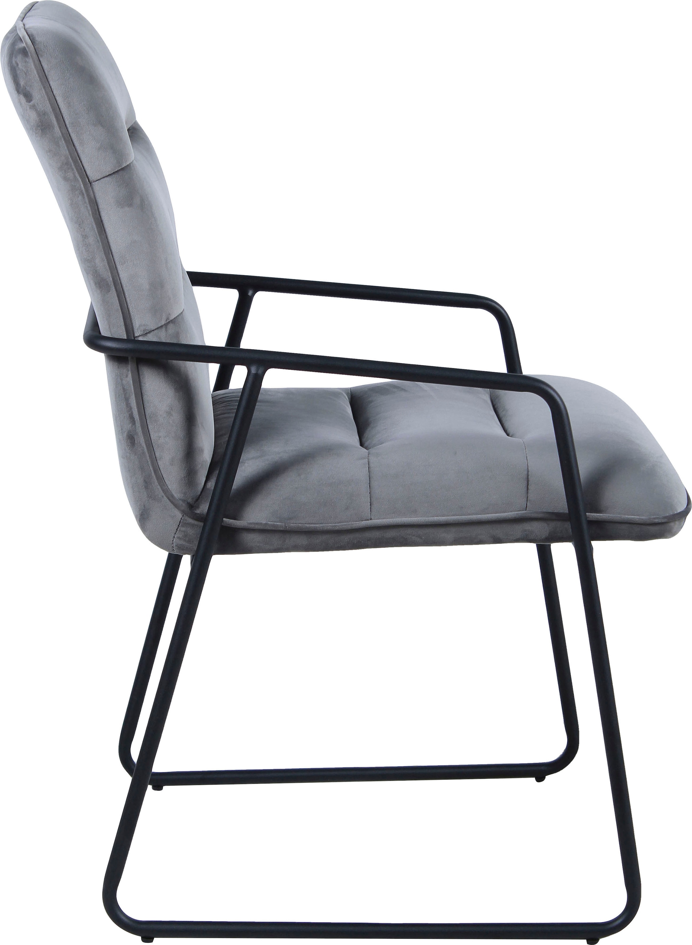 INOSIGN Polsterstuhl »Marla«, (Set), 2 St., Samtvelours