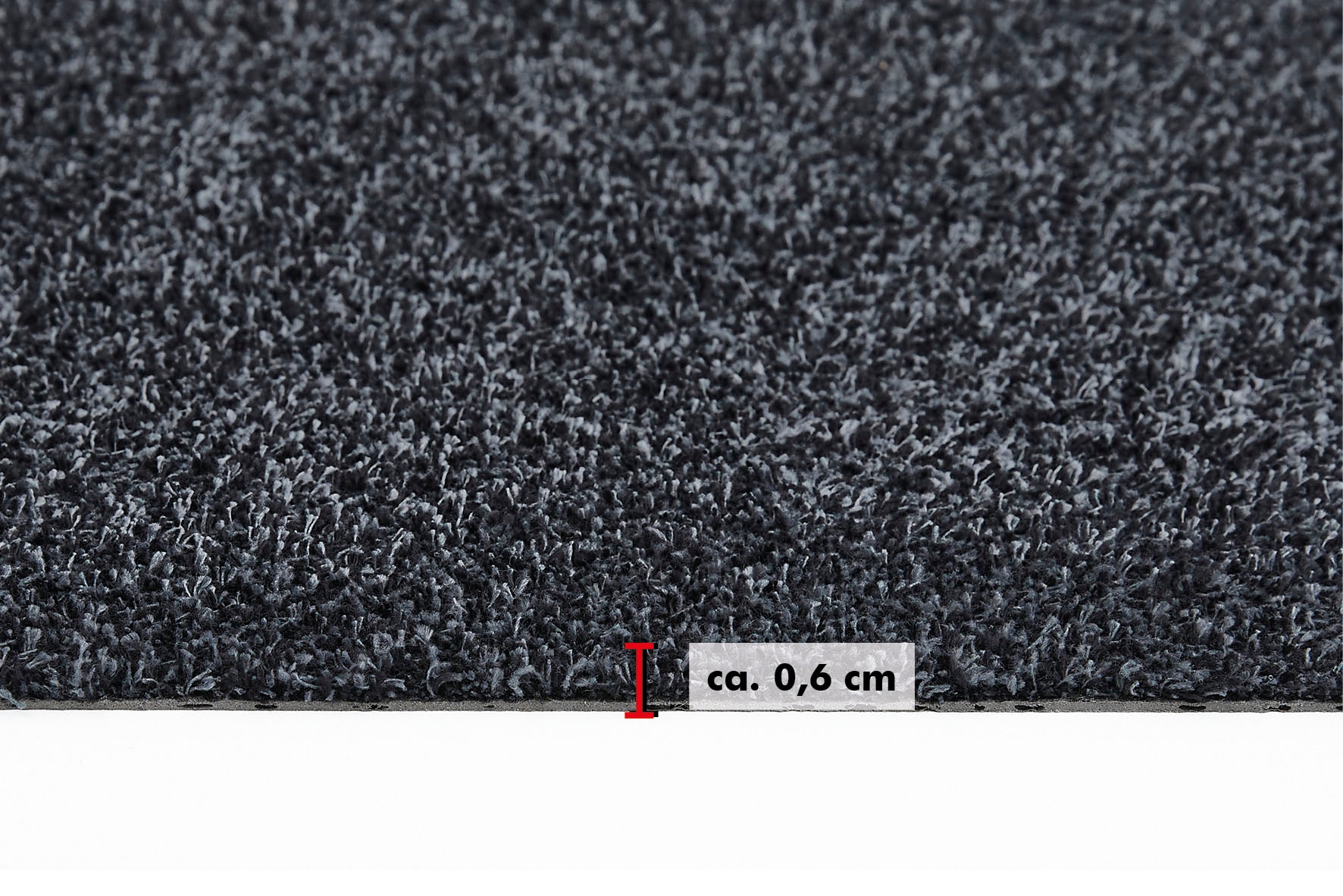 Andiamo Fußmatte »Samson, 2er Set 60/100 cm & 67/180 cm«, rechteckig, 6 mm Höhe, Schmutzfangmatte, waschbar, mit rutschhemmender Unterseite