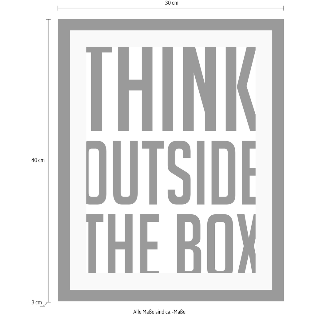 queence Bild »Think outside«