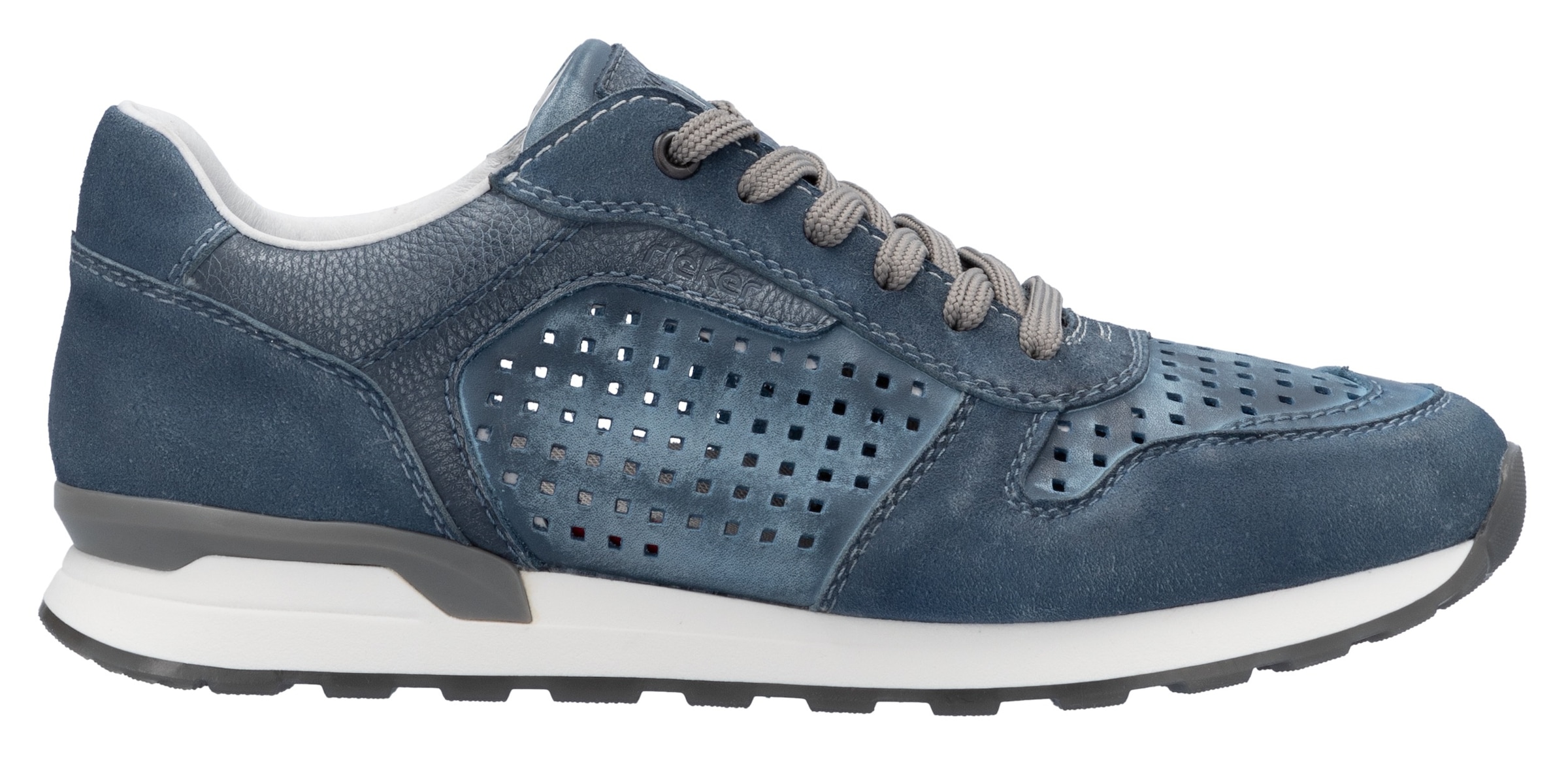 Rieker Sneaker  , Schnürschuh, Halbschuh mit luftdurchlässiger Perforation