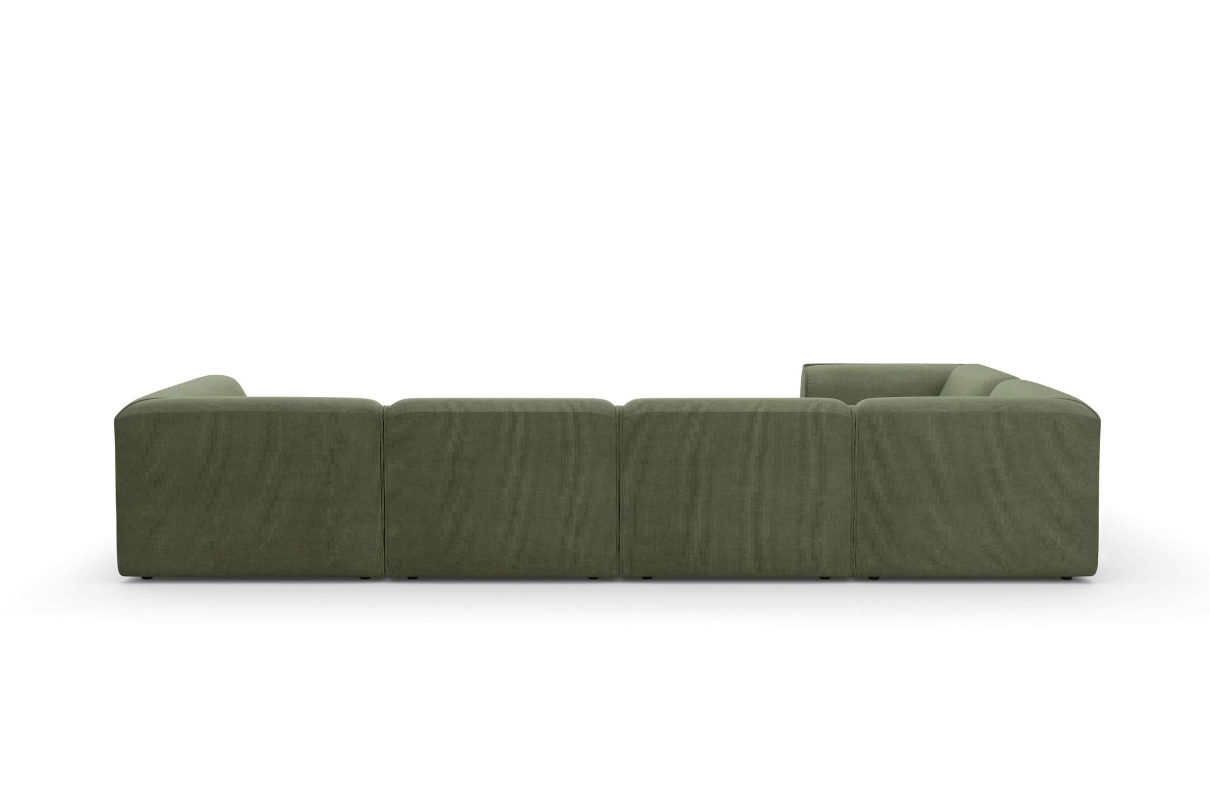 RAUM.ID Wohnlandschaft »Merid U-Form, jederzeit durch Module erweiterbar, B/T/H: 367/206/70 cm«, als Modul oder separat verwendbar, für individuelle Zusammenstellung