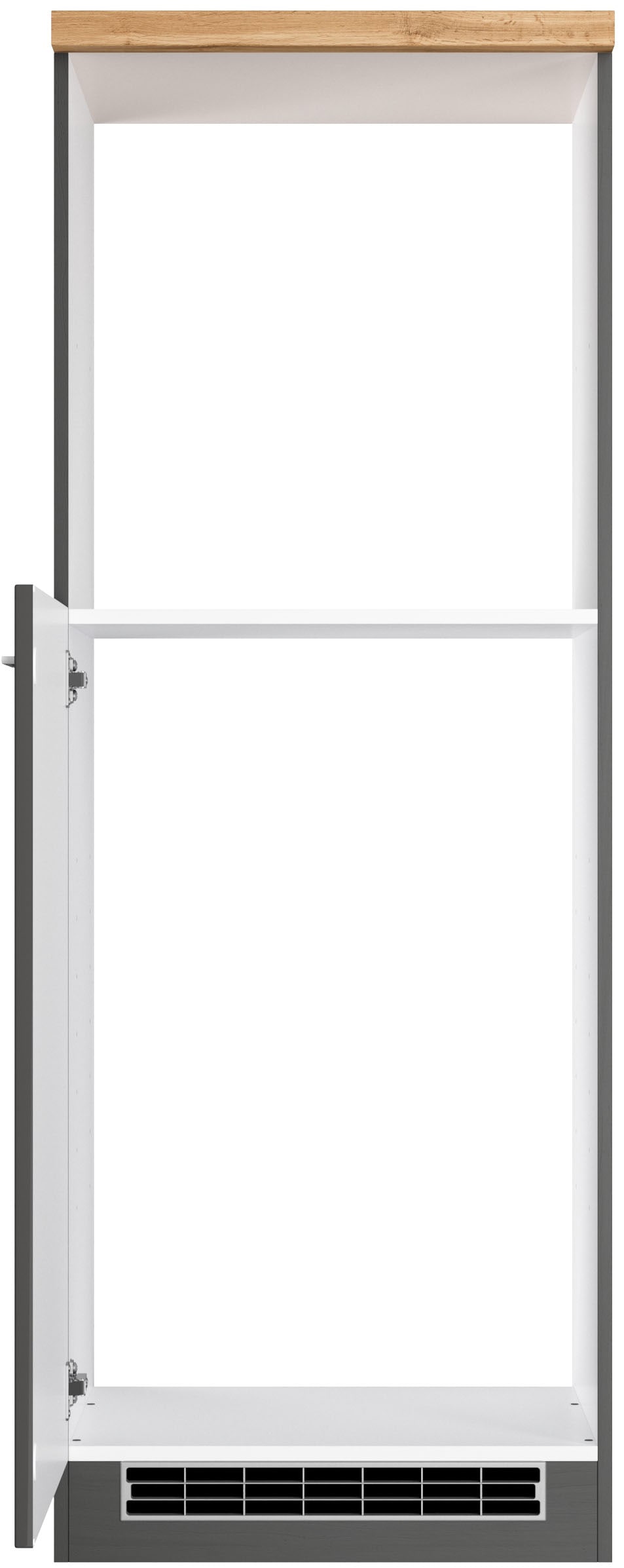 KOCHSTATION Backofen/Kühlumbauschrank »KS-Milan«, HELD Möbel, Ofen-/Kühlschrankumbau 60 cm, matt oder hochglänzend