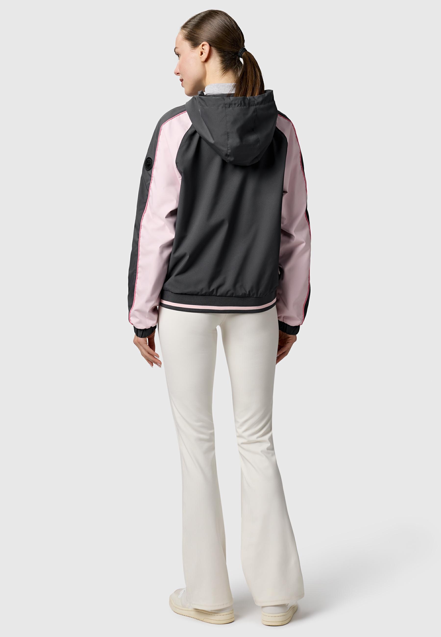 Ragwear Outdoorjacke »Outdoorjacke Nicandra Sporty YOUMODO« mit Kapuze Sportliche Übergangsjacke mit Kapuze