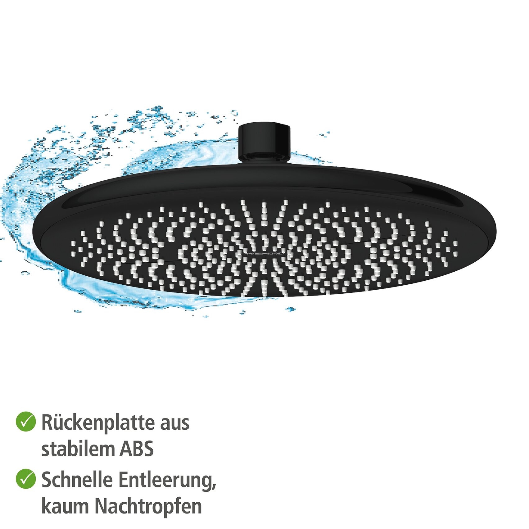 WENKO Regenduschkopf »Watersaving« Ø 22,5 cm