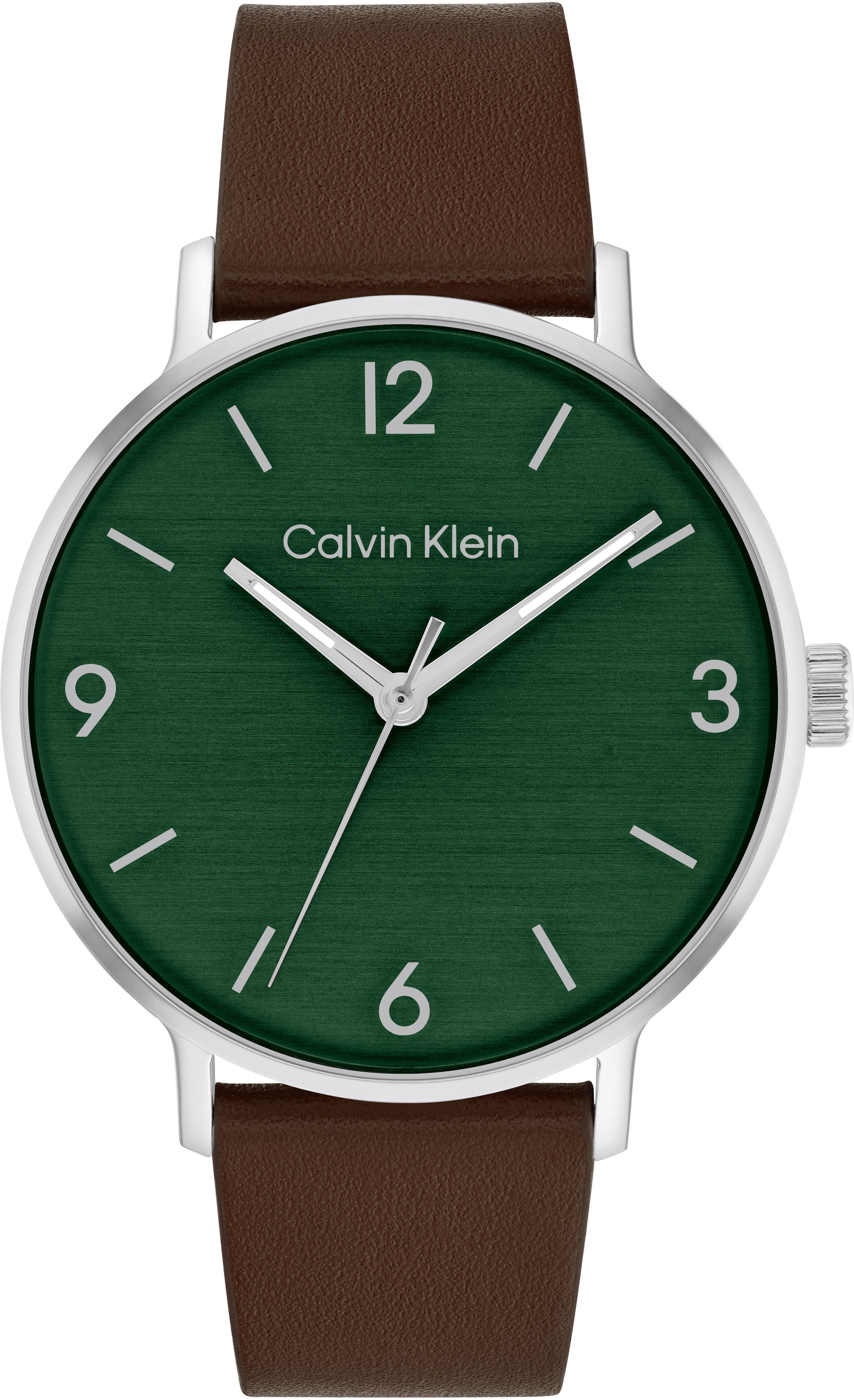 Calvin Klein leather watches hot for men