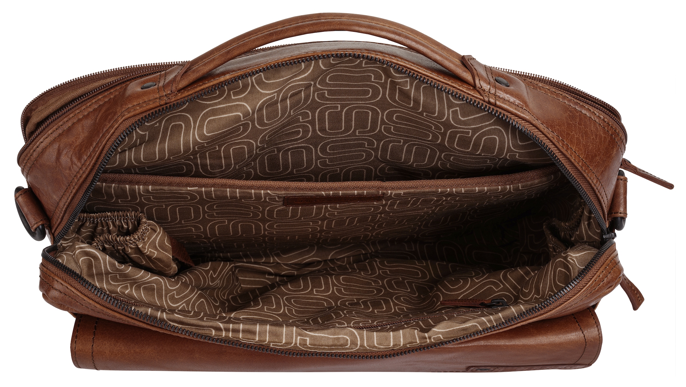 Spikes & Sparrow Laptoptasche echt Leder