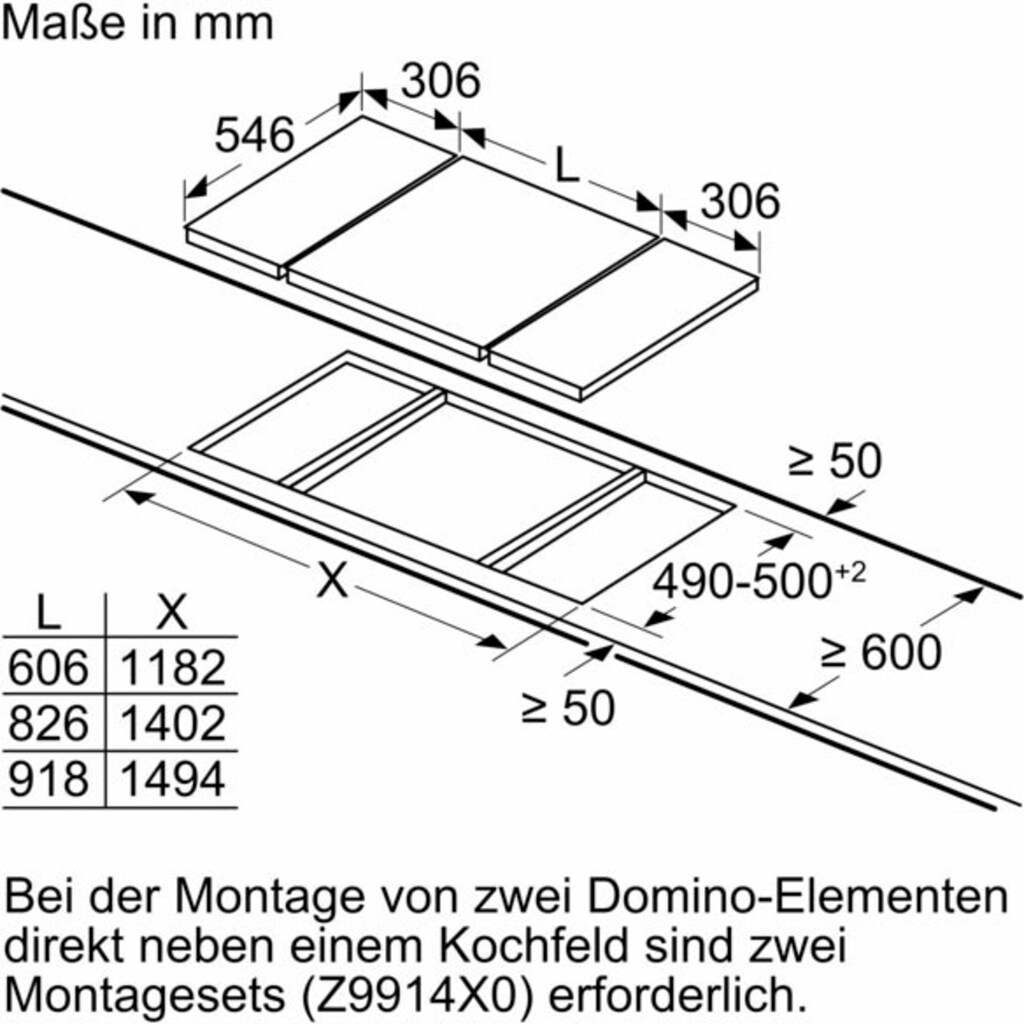 NEFF Elektro-Kochfeld von SCHOTT CERAN® »TL13FD9T8«, TL13FD9T8