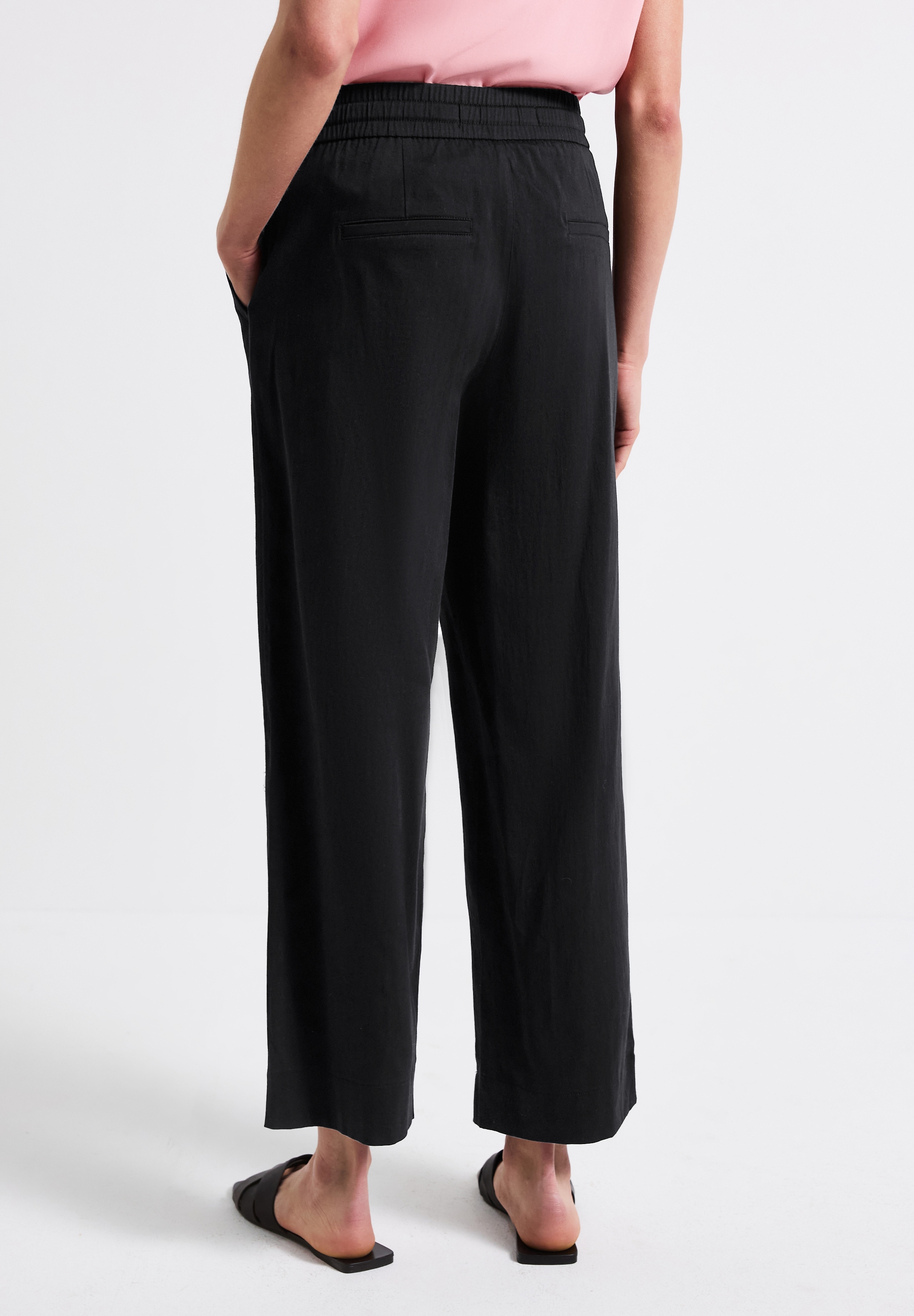STREET ONE Stoffhose, mit elastischem Bund