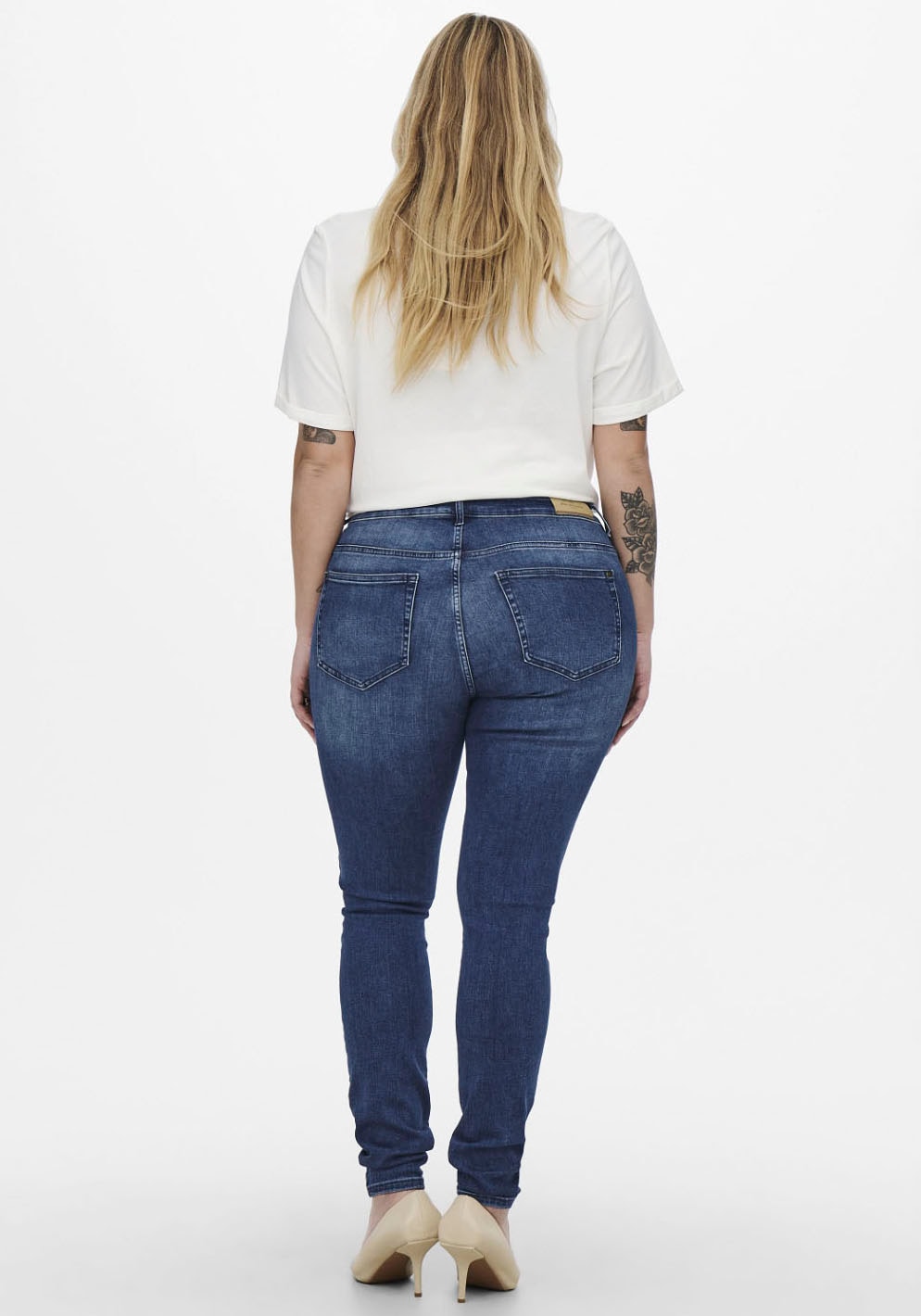 ONLY CARMAKOMA Skinny-fit-Jeans »CARWILLY REG SKINNY JEANS DNM REA«