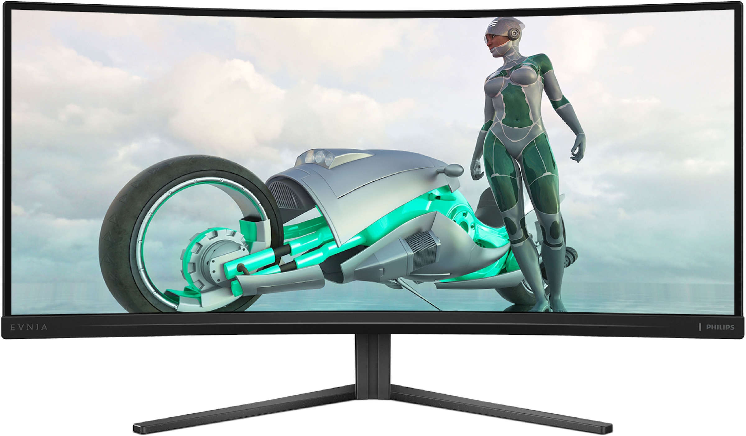 Philips Curved-Gaming-Monitor »34M2C3500L« 86 cm/34 ″  3440 x 1440 px WQHD 1 Reaktionszeit 180 Hz