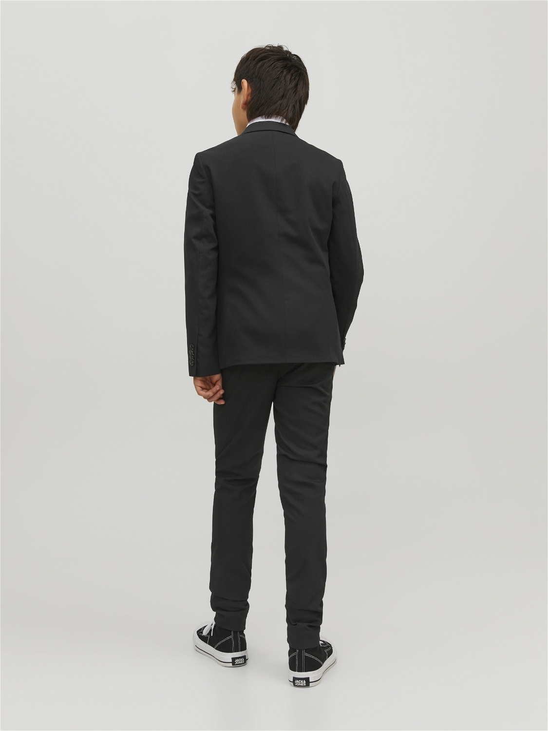 Jack & Jones Junior Anzughose »JPRSOLAR elastisch, pflegeleicht, komfortabel«, unifarben, modisch, slim fit, Web