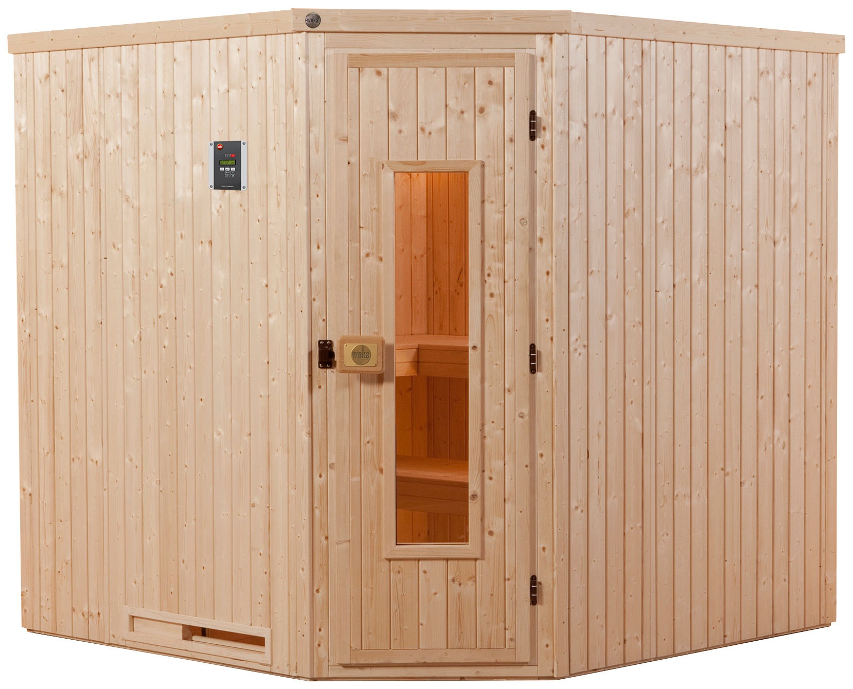 weka Sauna »Varberg 3« 7,5 kW Bio-Ofen mit ext. Steuerung