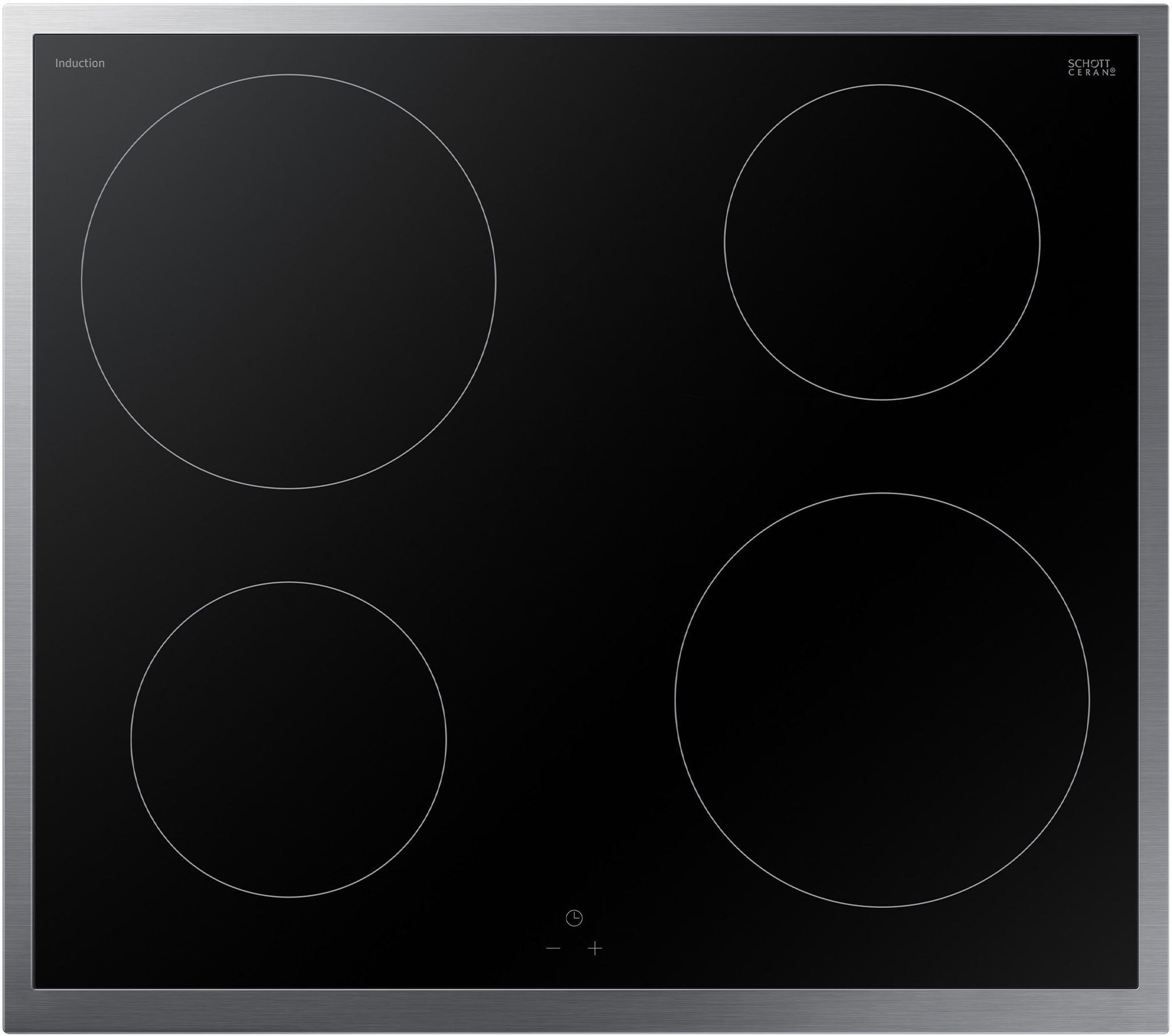 Samsung Induktions Herd-Set »F-NB69R5701RS« mit 1-fach-Teleskopauszug Herd-Set mit Induktion-Kochfeld, Soft Close, Teleskopvollauszug