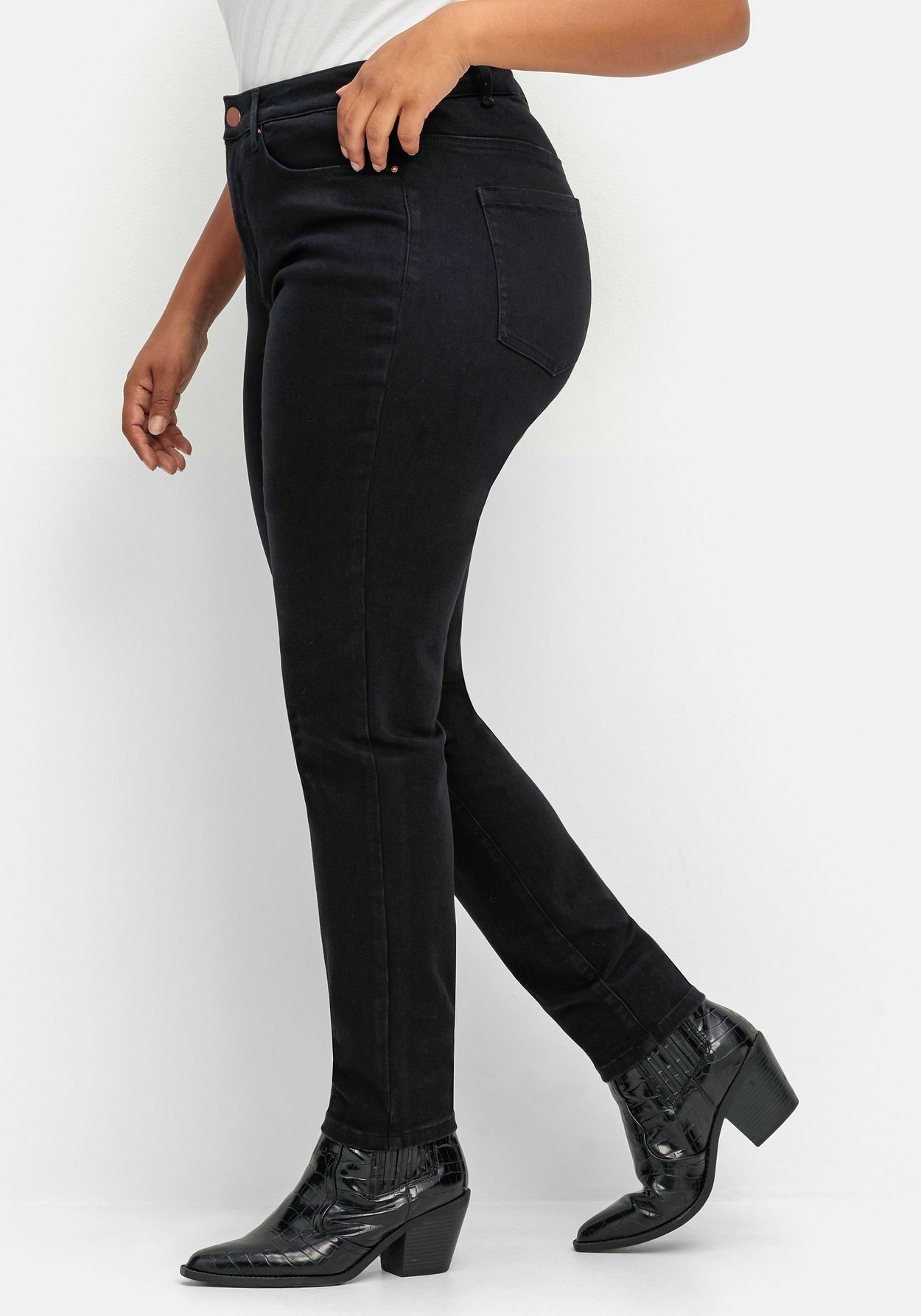 Sheego Stretch-Jeans »Skinny Stretch-Jeans Skinny mit Bodyforming-Effekt«