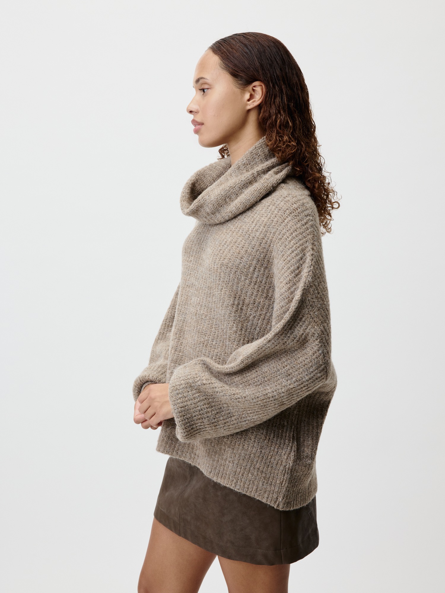 LeGer Strickpullover »Jarine, LeGer by Lena Gercke« Loose fit mit Rundhalsausschnitt
