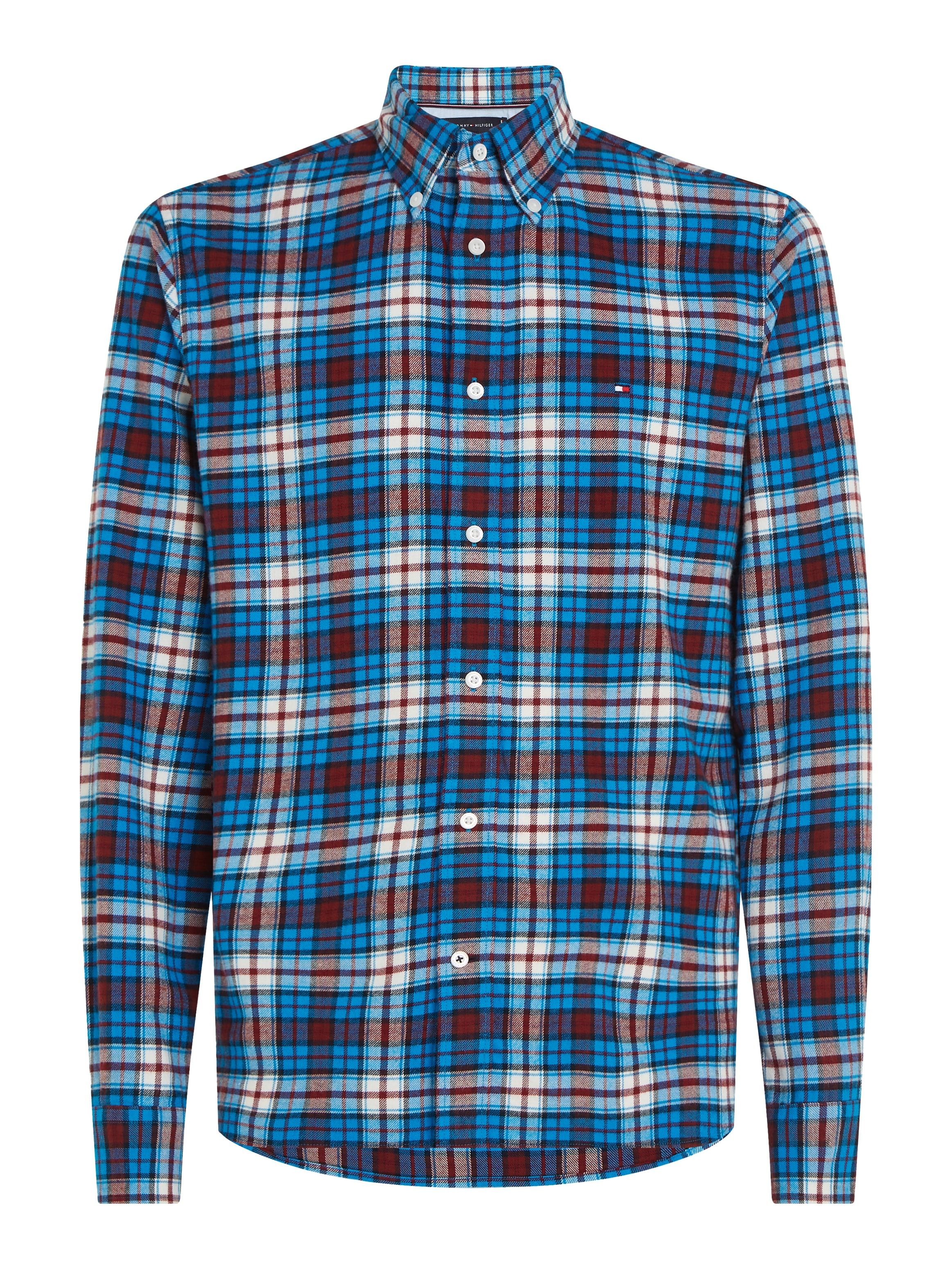 Tommy Hilfiger Karohemd »BRUSHED TOMMY TARTAN SMALL SHIRT«