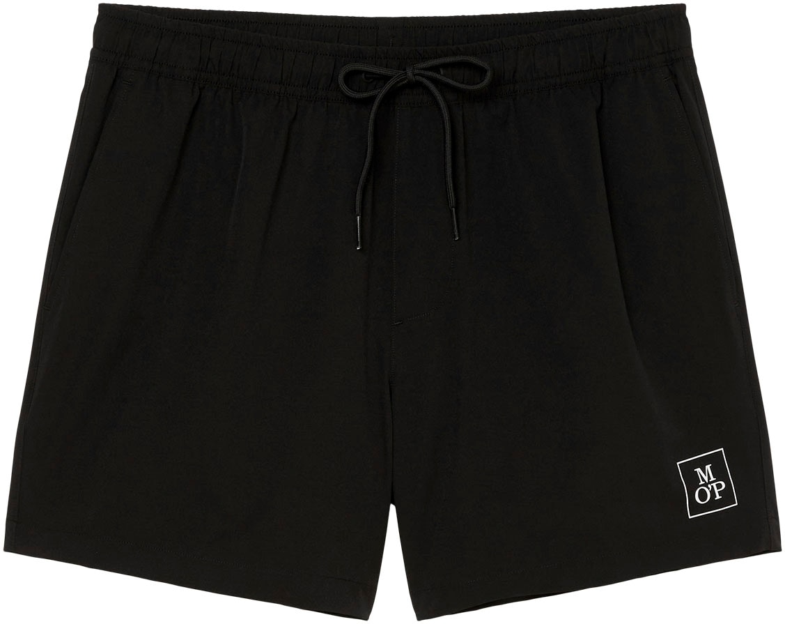 Marc O'Polo Badeshorts »Essentials«, mit dezentem Logoprint