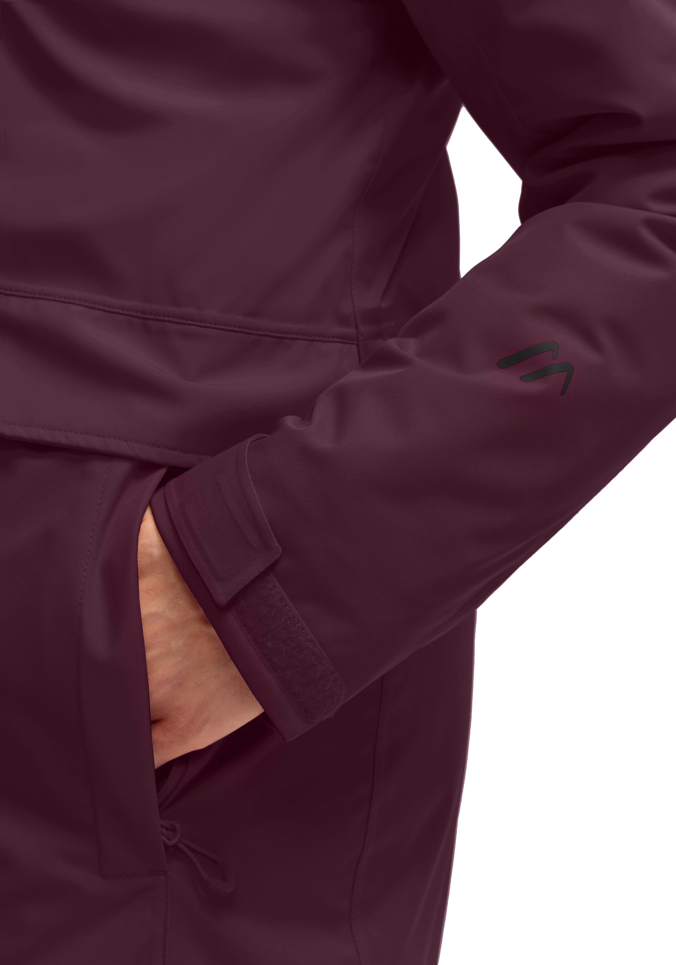 Maier Sports Winterjacke »DA-MANTEL MTEX EL. LISBON COAT« Wasser- & Winddicht & Atmungsaktiv