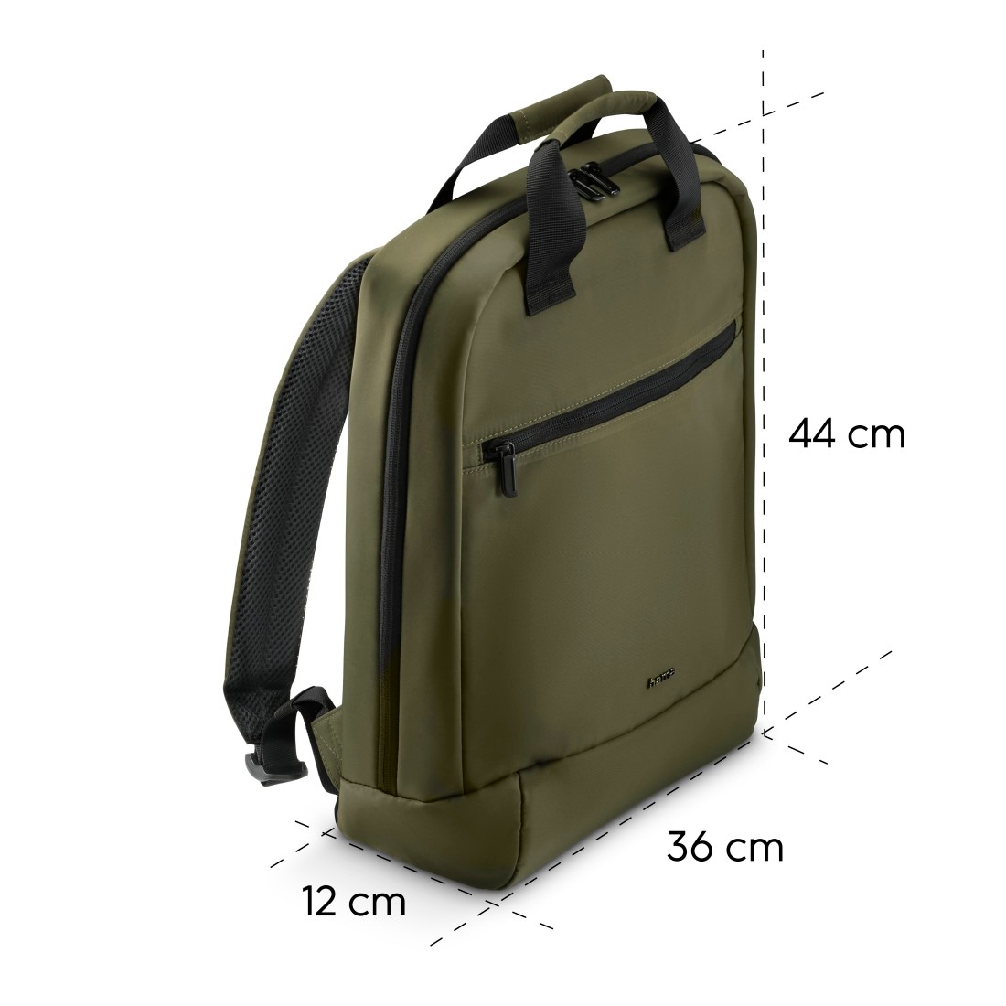 Hama Notebookrucksack »Laptop Rucksack bis 16,2“ (leicht, gepolstert, 3 extra Fächer)«