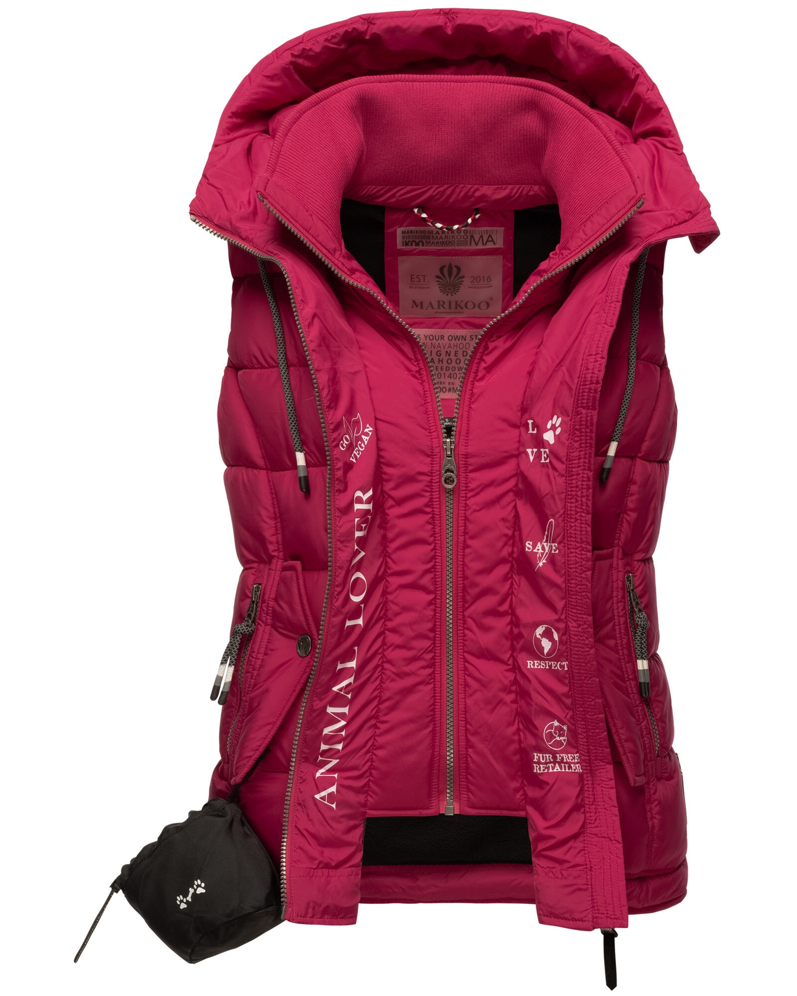 Marikoo Steppweste »Marikoo Taisaa Damen Stepp Weste B866«