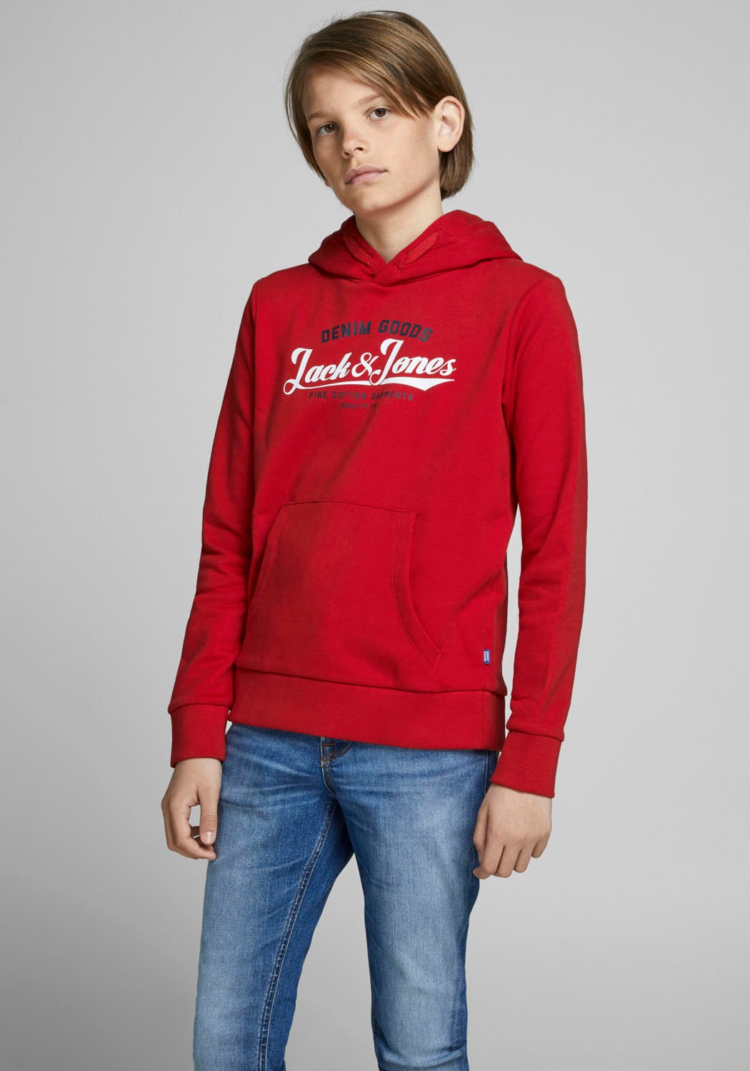 Kapuzensweatshirt »JJELOGO SWEAT HOOD 2 COL«