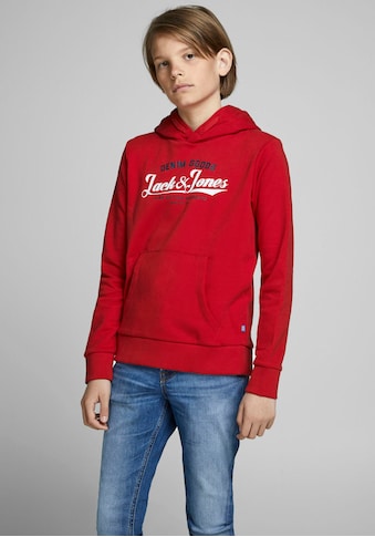 Jack & Jones Junior Kapuzensweatshirt »JJELOGO SWEAT HOOD 2 COL« kaufen
