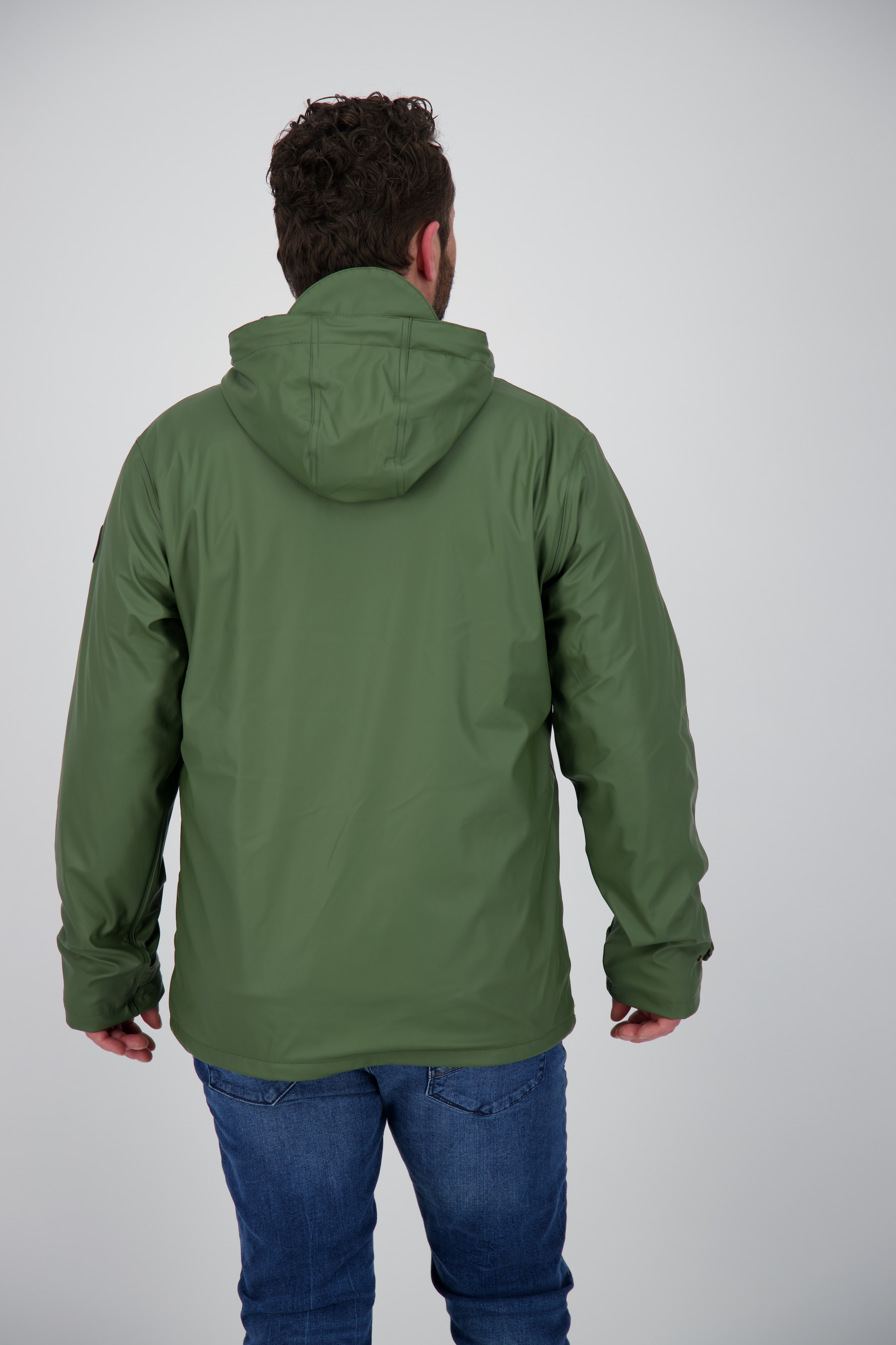 DEPROC Active Regenjacke »Friesennerz #ANKERGLUTREISE MEN«, auch in Großen Größen erhältlich