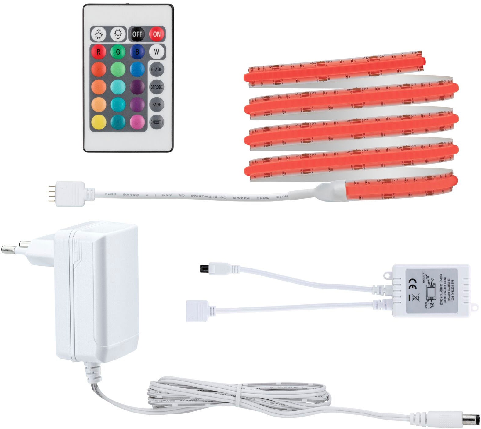 LED-Streifen »SimpLED Full-Line COB Basisset 1,5m 12W RGB 495lm«, 1 St.-flammig