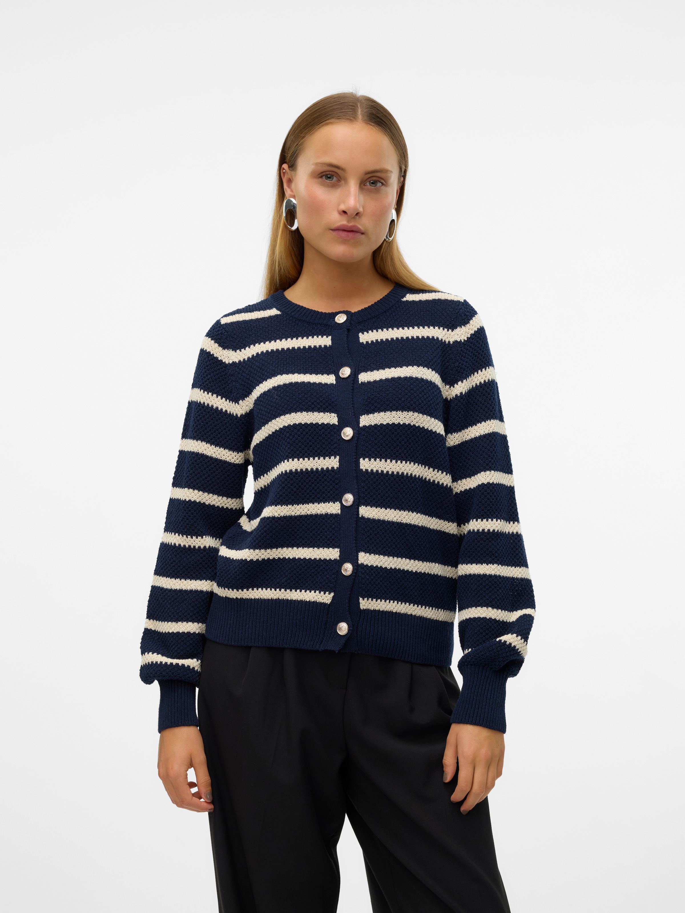 Vero Moda Strickjacke »VMAMAZING LS O-NECK CARDIGAN BOO«