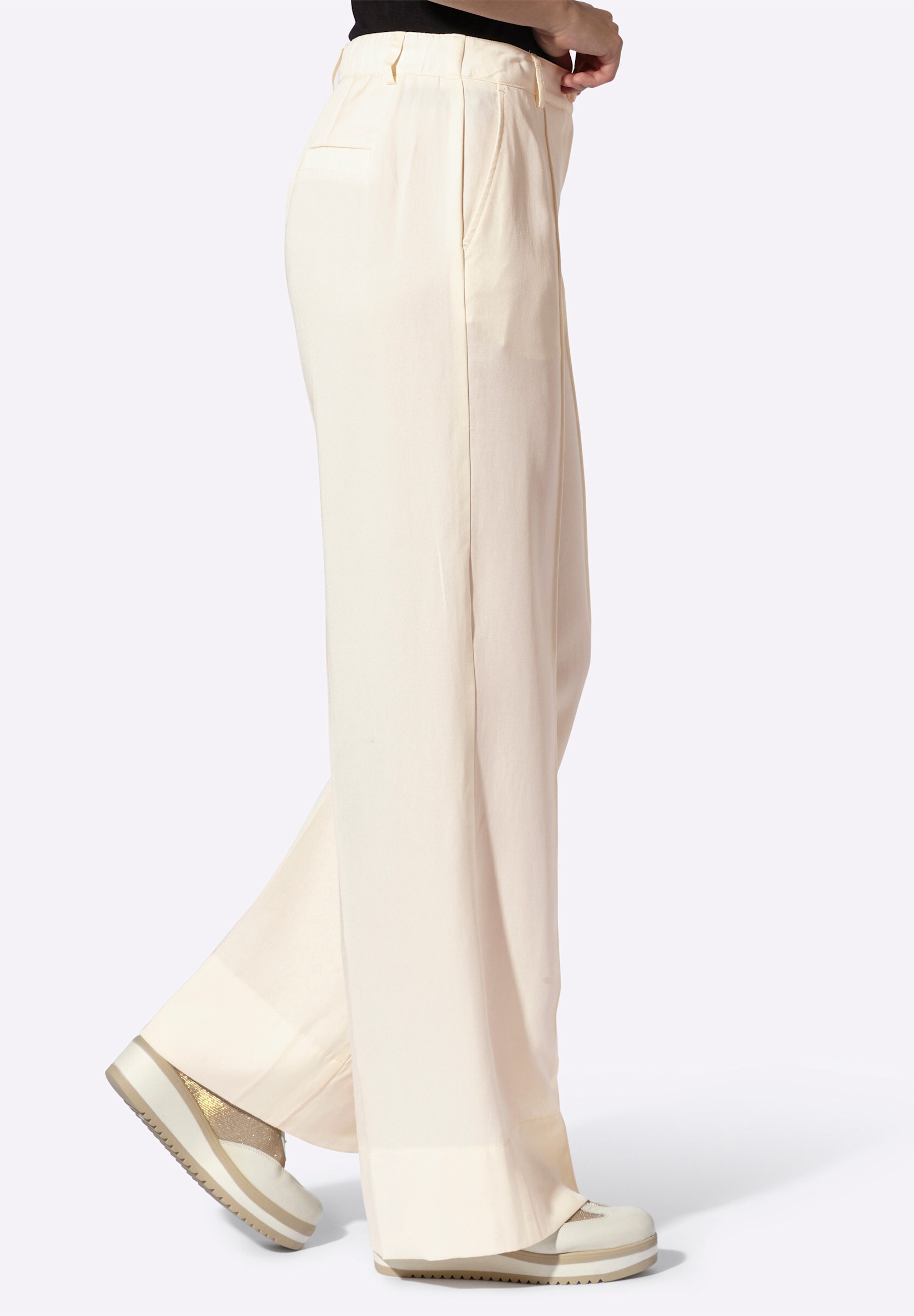 heine Palazzohose »Hose Hose mit Biesen«