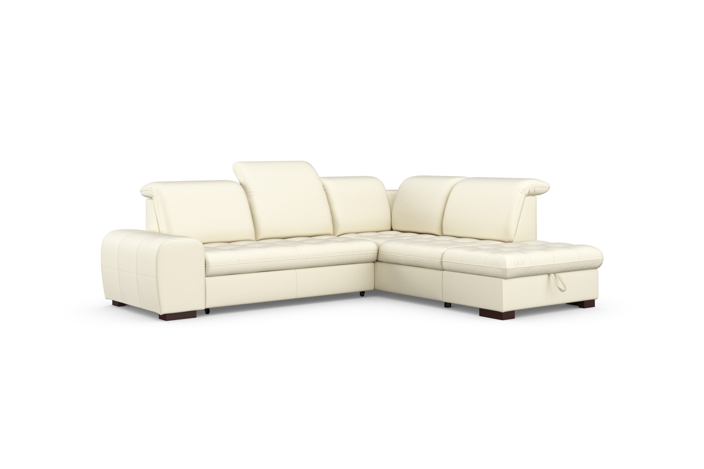 sit&more Ecksofa »Luxor L-Form«, wahlweise mit Bettfunktion, Stauraum und Kopfteilverstellung