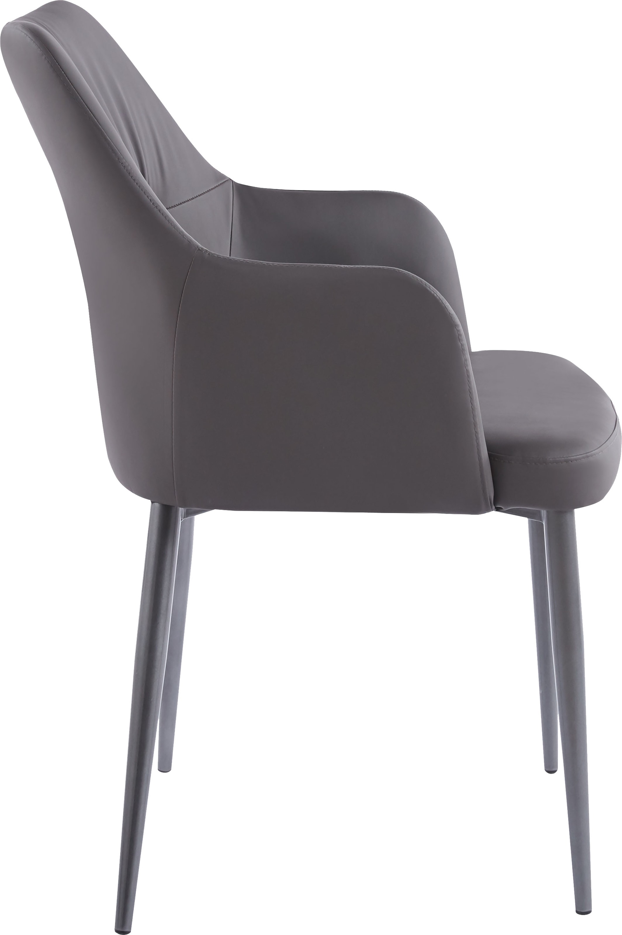 Kayoom Polsterstuhl »Stuhl Merit 125 2er-Set, bequemer Sitzkomfort, Handarbeit« (Set) 2 Stk.Bequem gepolstert, mit Armlehne, Handmanufaktur