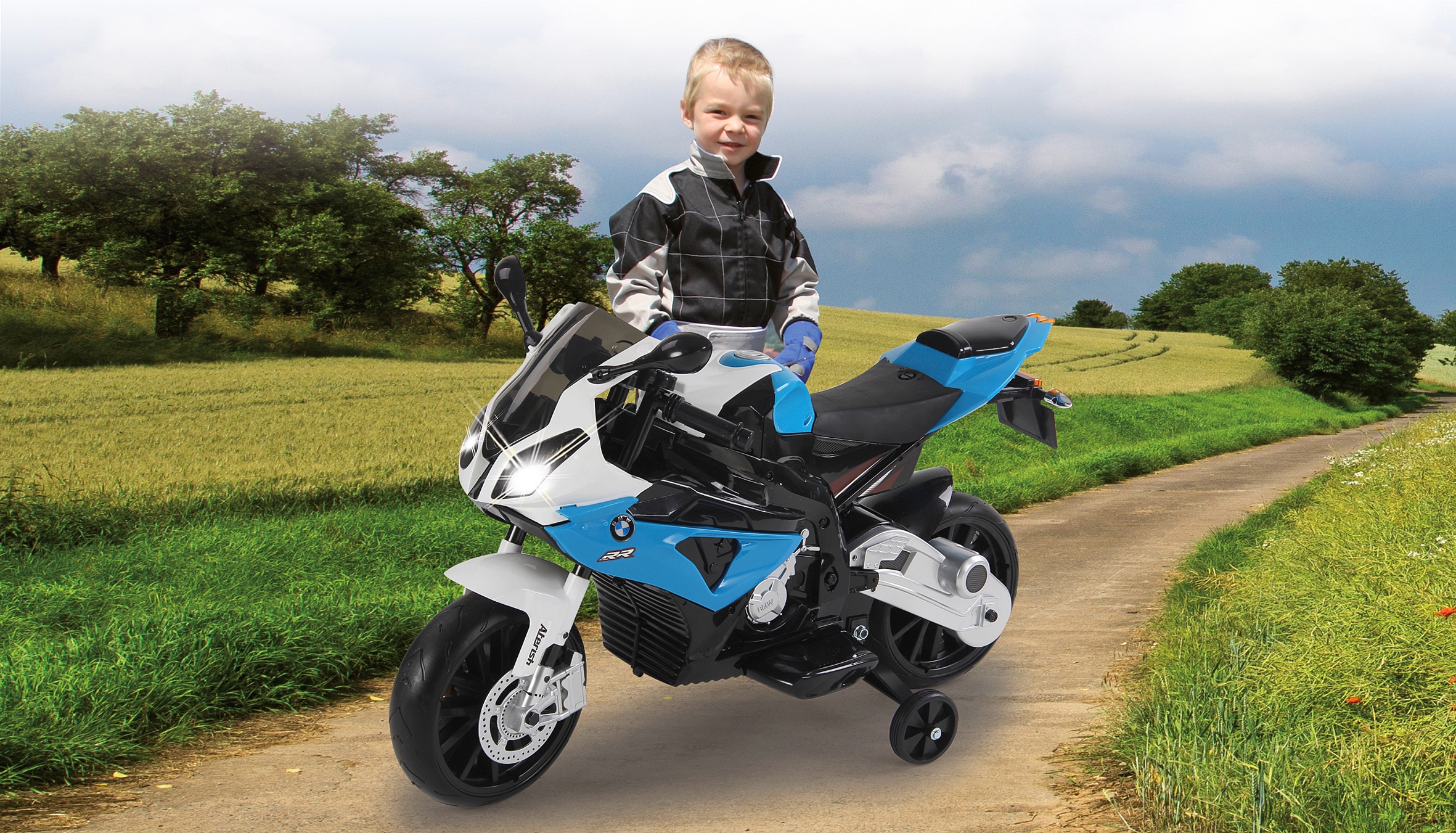 Jamara Elektro-Kindermotorrad »BMW S1000 RR«, ab 3 Jahren, bis 35 kg