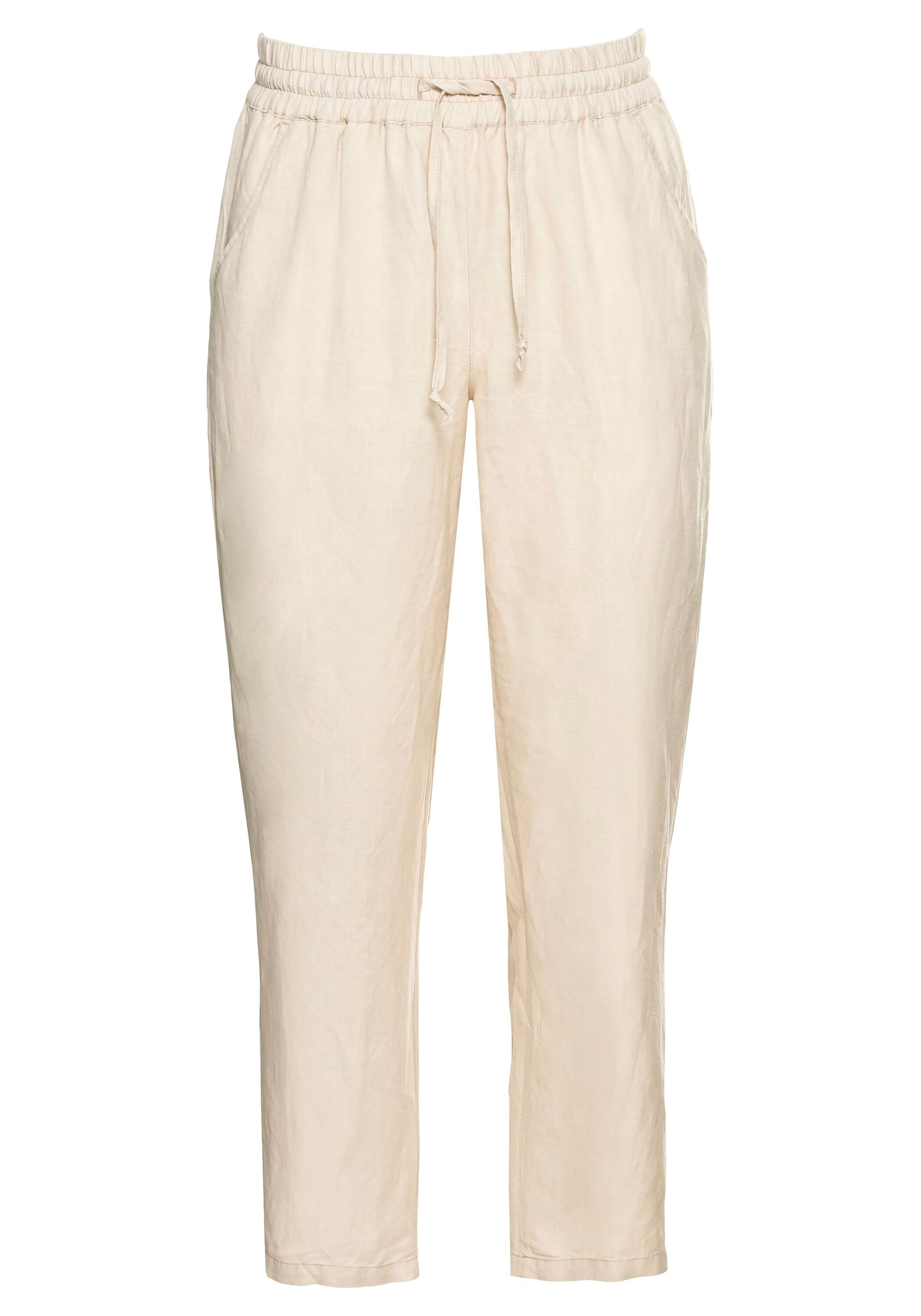 Sheego Schlupfhose »Leinenhose aus lockerem Leinen-Mix«