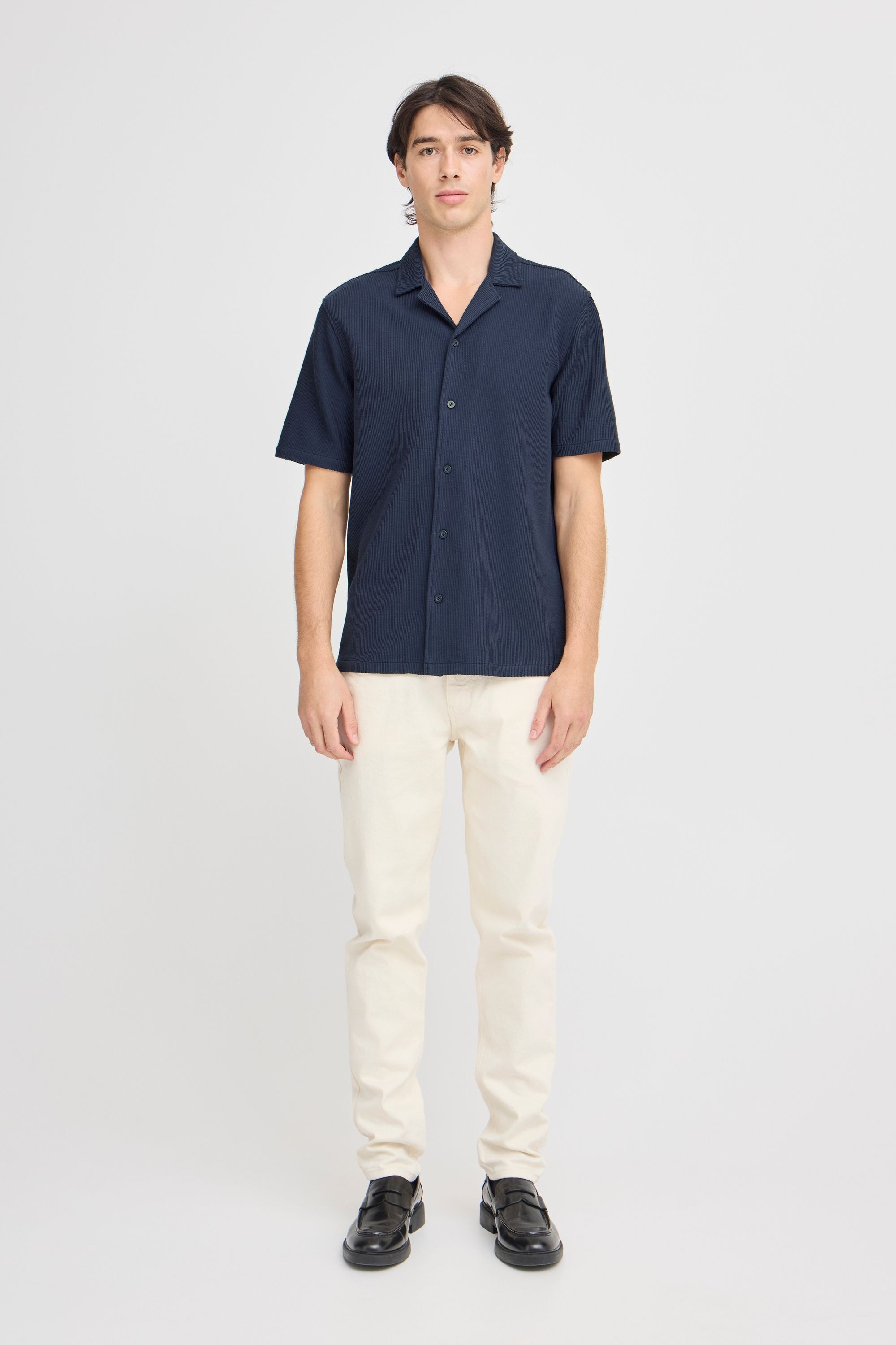 Casual Friday Kurzarmshirt »Kurzarmhemd CFARCHER knitted«