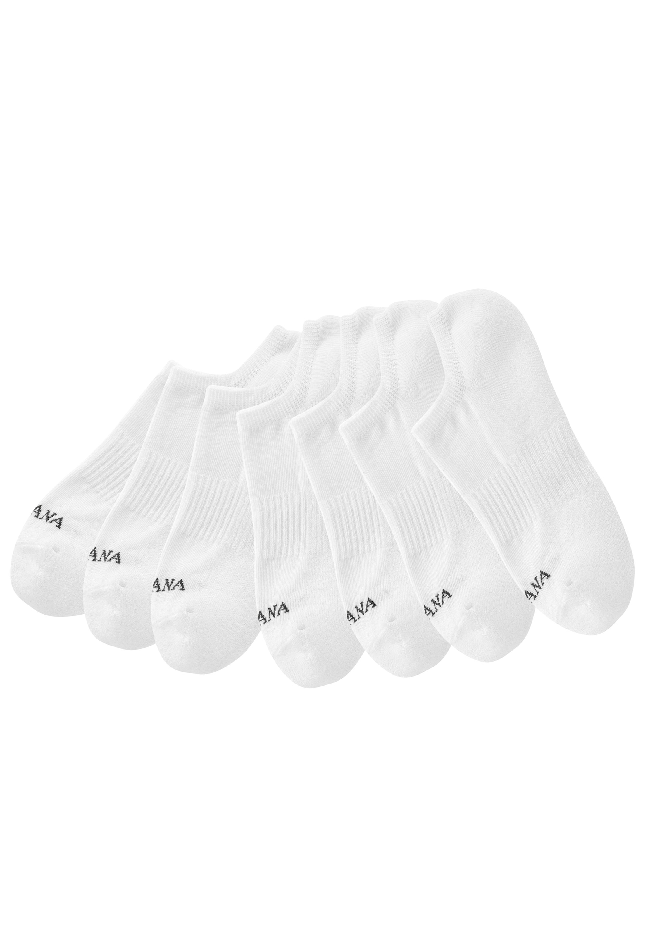 LASCANA ACTIVE Sneakersocken, (Set, 7 Paar), mit Fußfrottee bei ♕