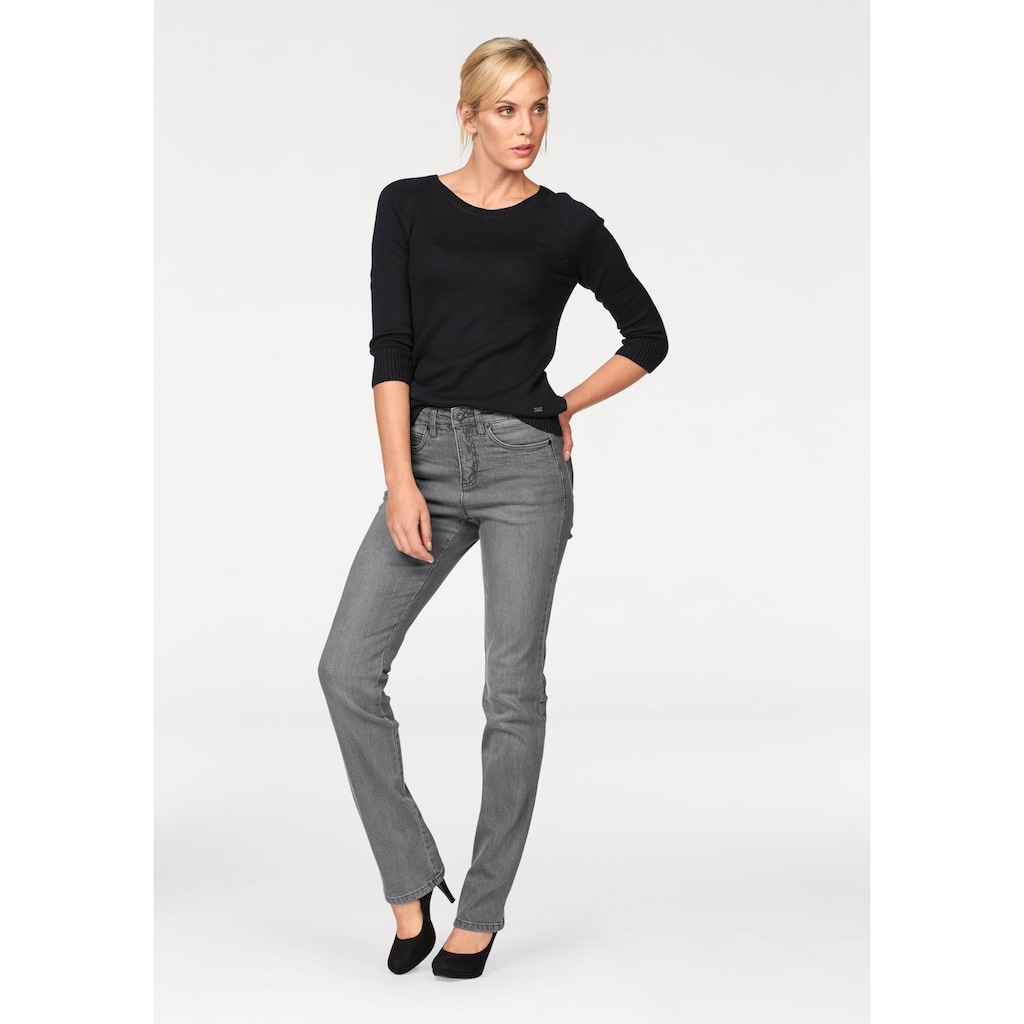 Arizona Gerade Jeans »Comfort-Fit«, High Waist