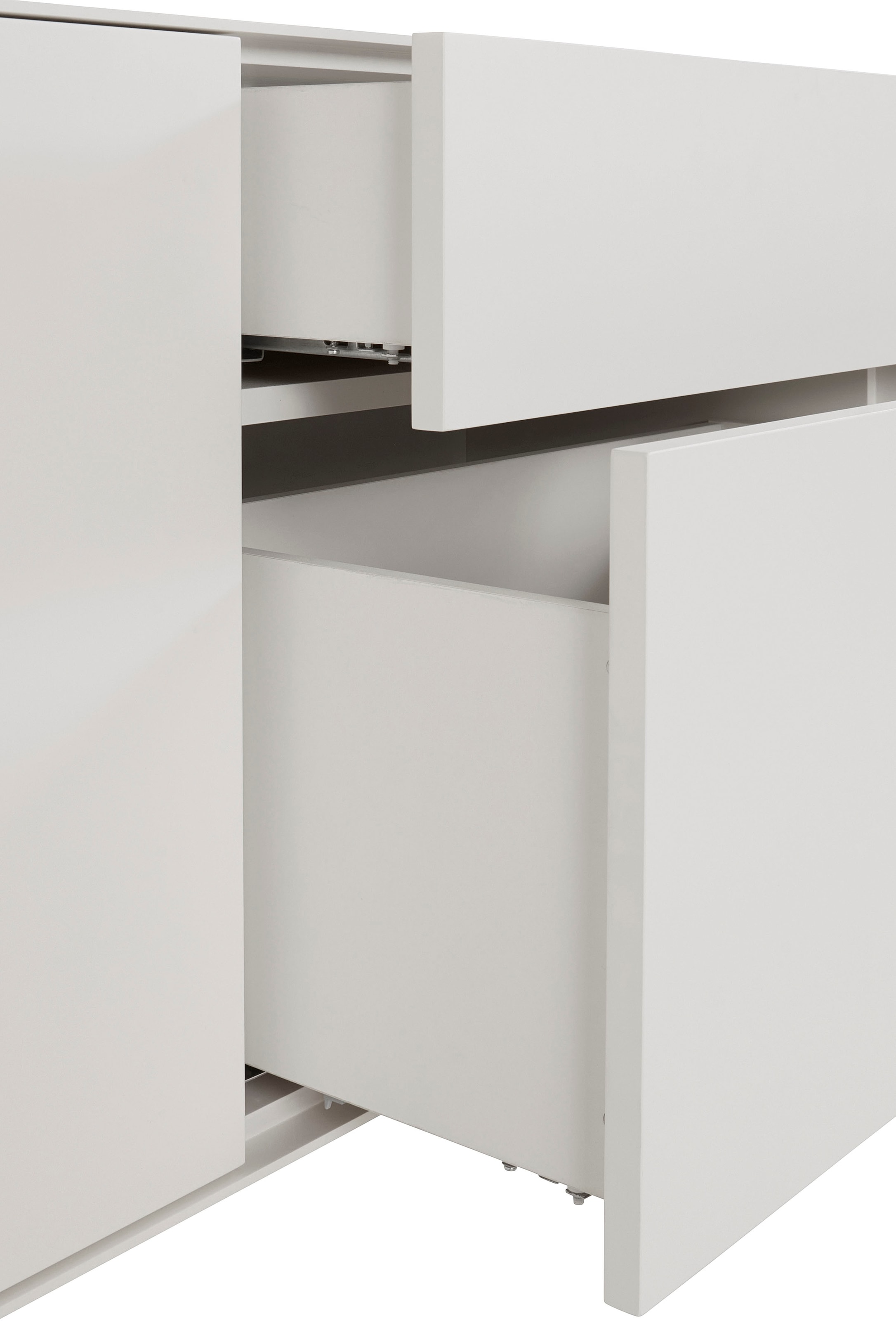 LeGer Home by Lena Gercke Lowboard »Essentials«, Breite: 127 cm, MDF lackiert, Push-to-open-Funktion