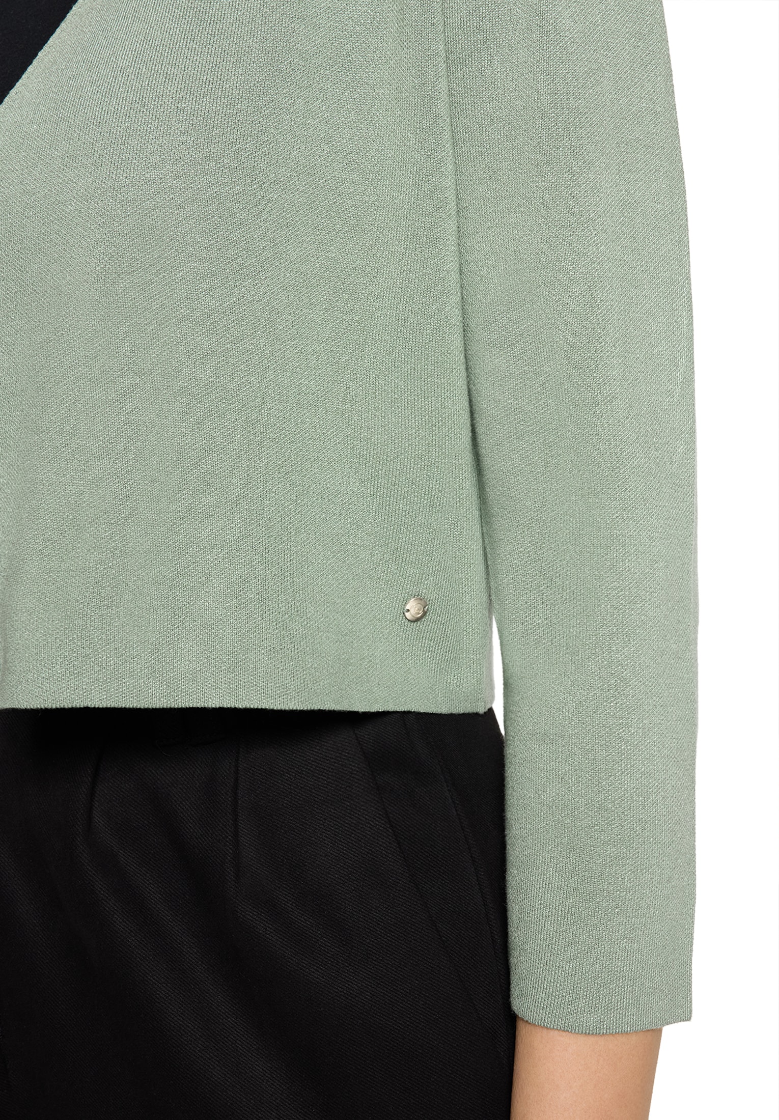 Betty&Co Strickjacke »Feinstrickjacke ohne Verschluss«