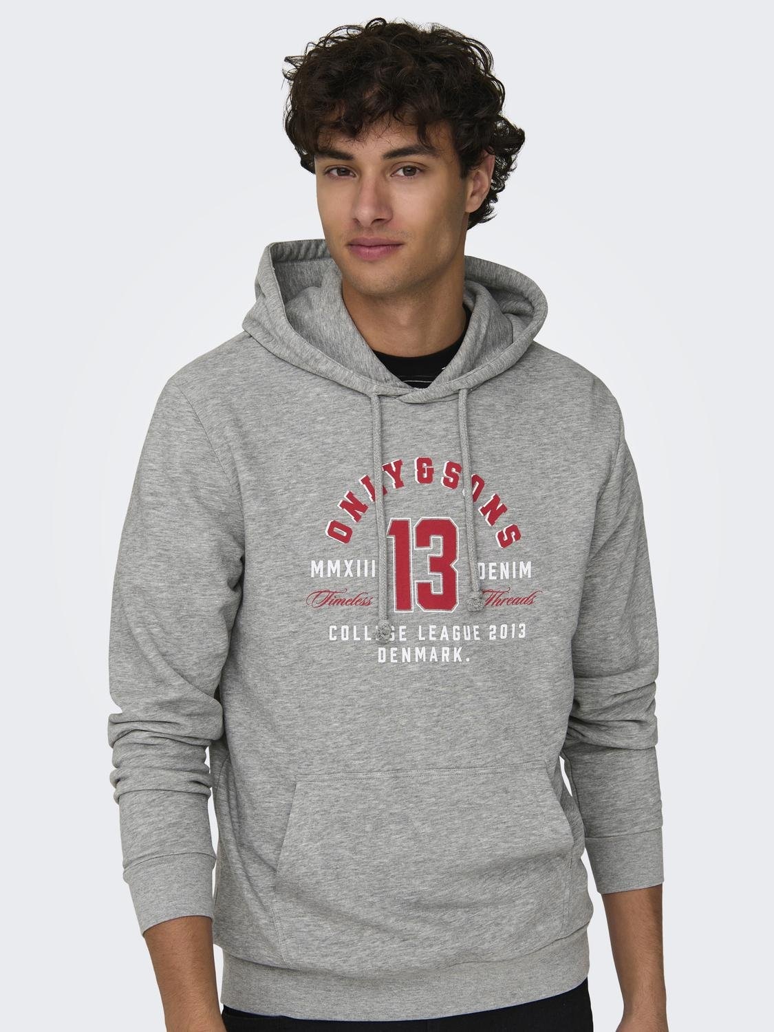 ONLY & SONS Kapuzensweatshirt »ONSLENNY REG VINTAGE PRINT HOOD SWEAT«