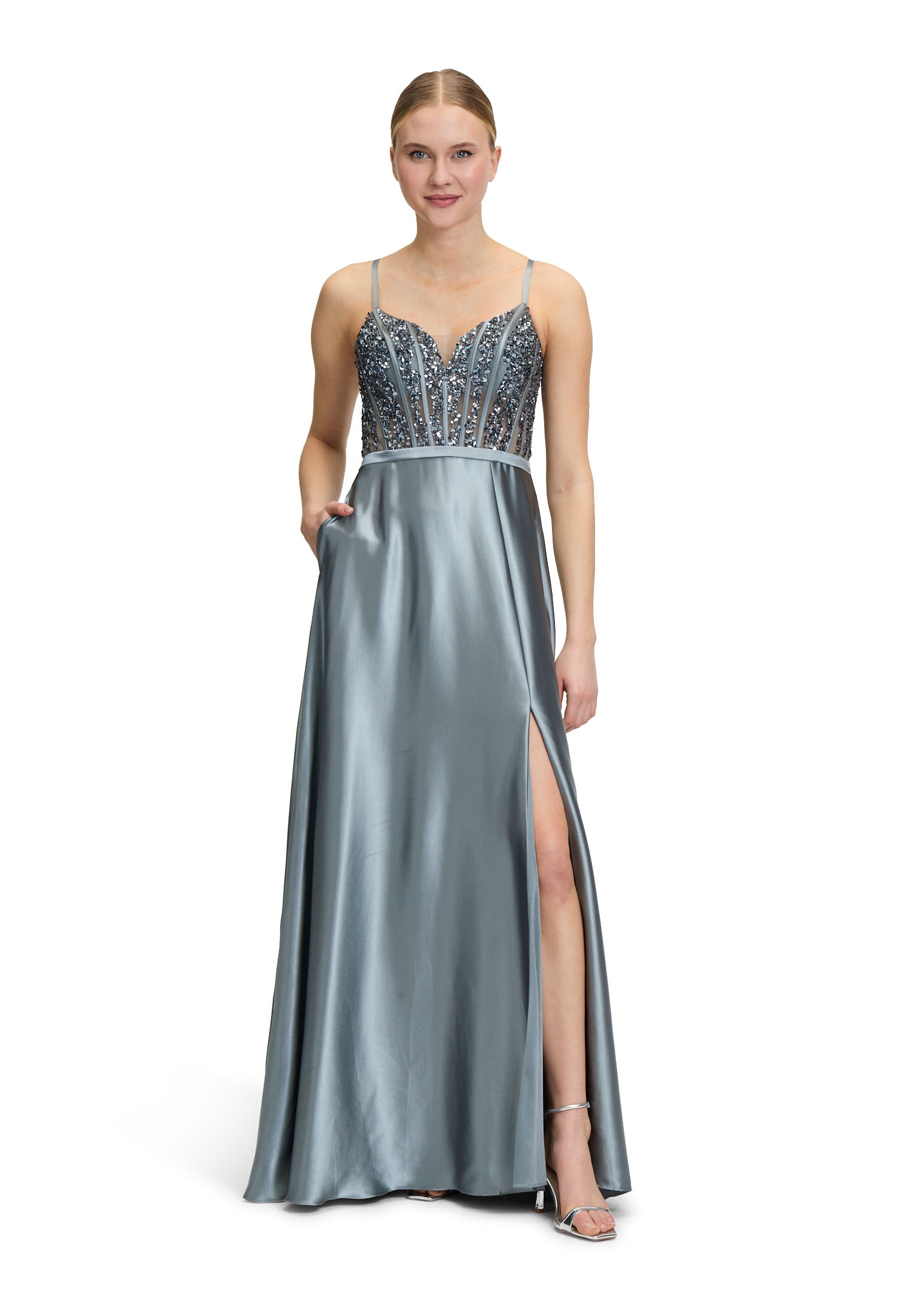 Vera Mont Abendkleid »Abendkleid mit Stickerei«