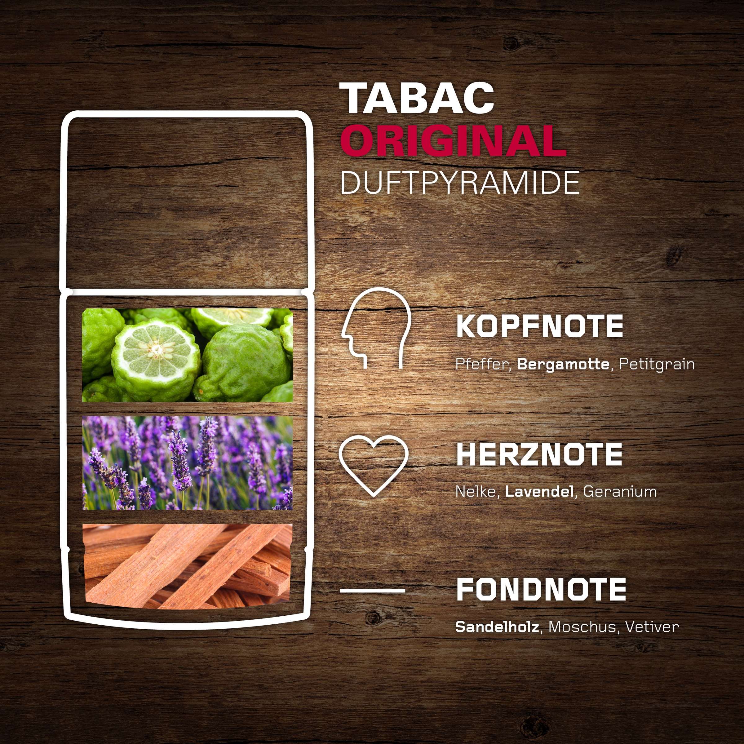 Tabac Original Deo-Set »DEODORANT STICK« mit maskulinem Touch