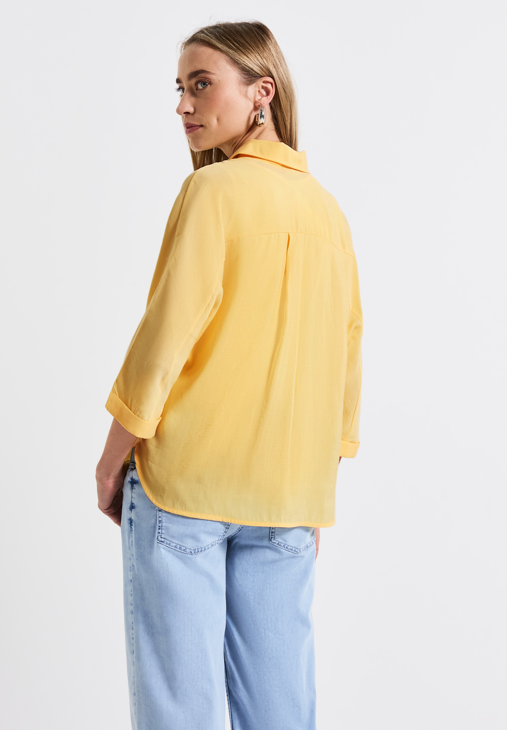 STREET ONE Hemdbluse, mit Brusttasche