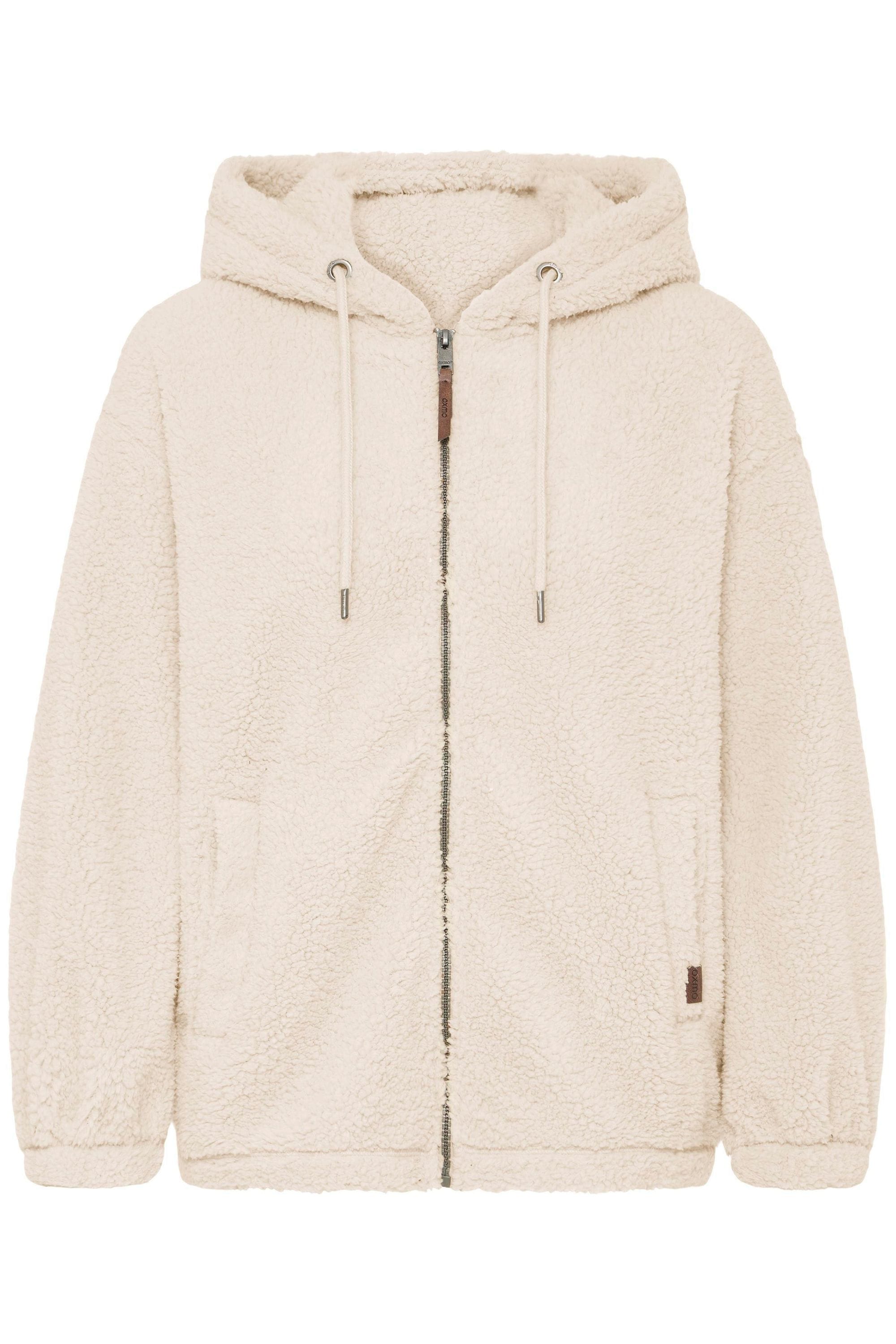 OXMO Kapuzensweatjacke »Kapuzenfleecejacke OXBERINA«